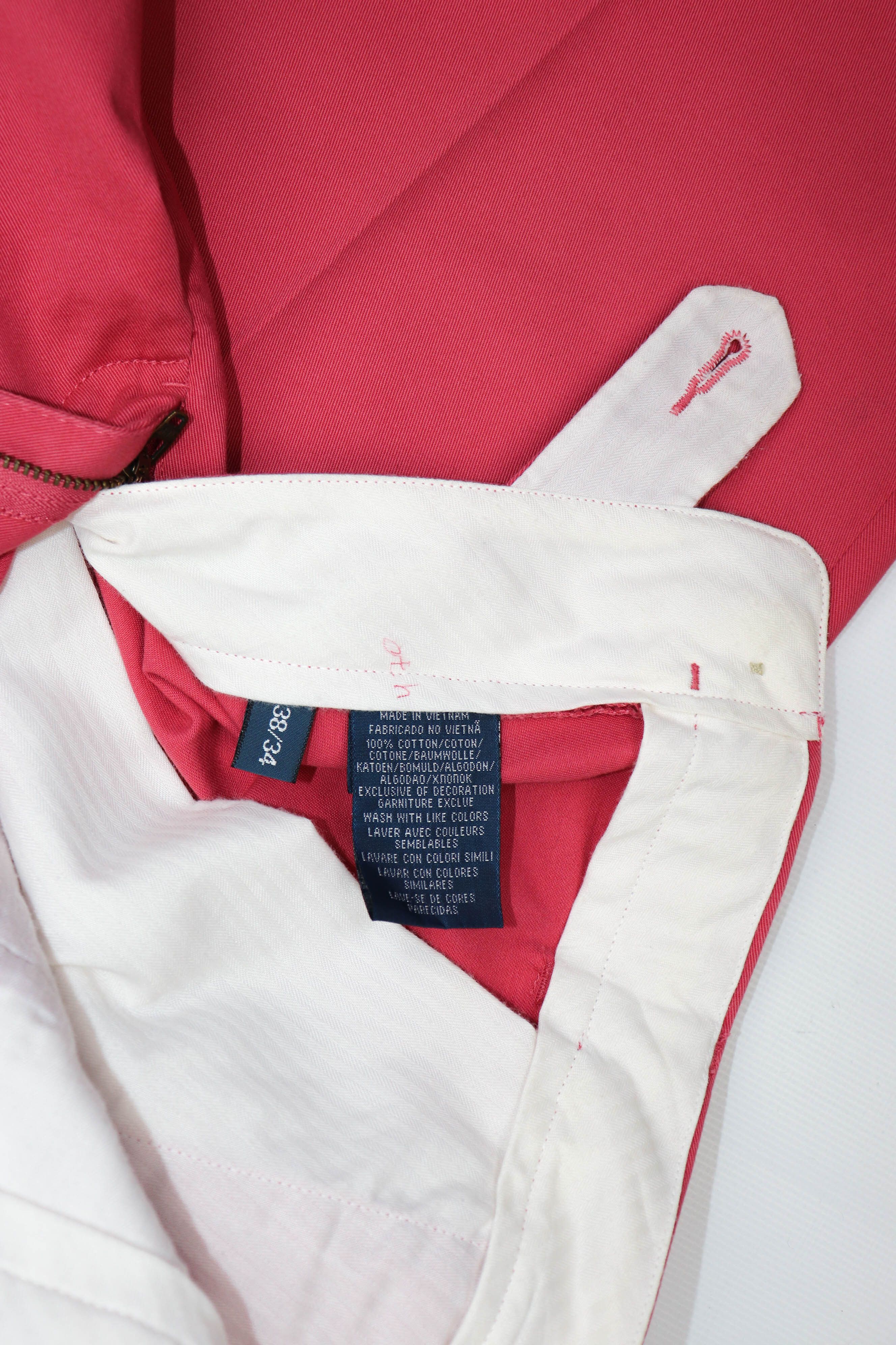 Polo Ralph Lauren Polo by Ralph Lauren Vintage Pink Preston Trousers Pants Size US 38 / EU 54 - 10 Thumbnail