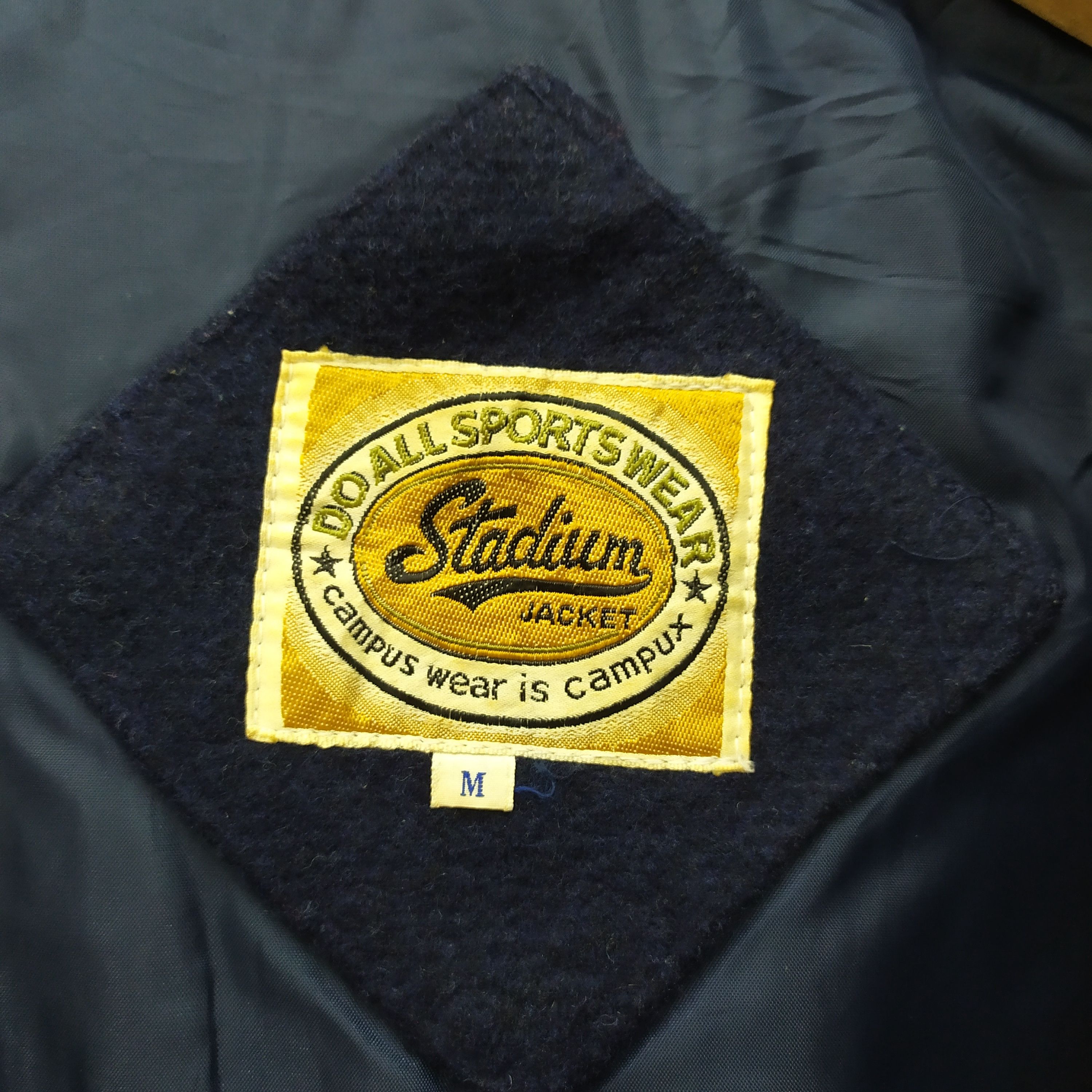 Other VINTAGE STADIUM JACKET WOOL VARSITY JACKET Size US M / EU 48-50 / 2 - 14 Thumbnail