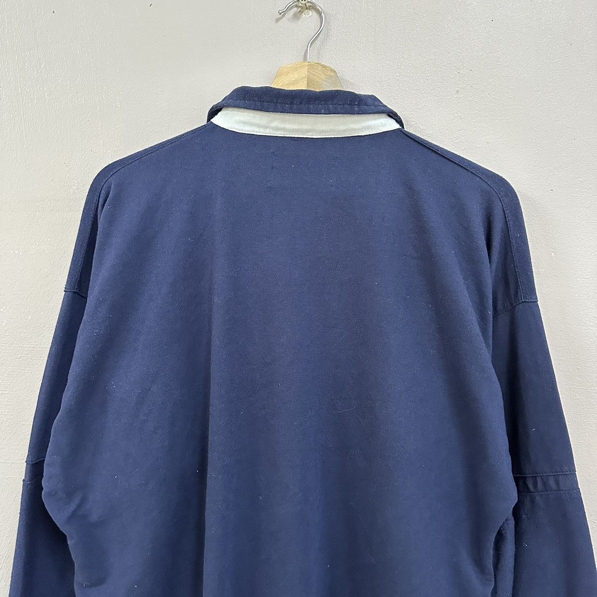 Japanese Brand Vintage Green Line Shirt Long Sleeve With Collar Size US L / EU 52-54 / 3 - 7 Thumbnail