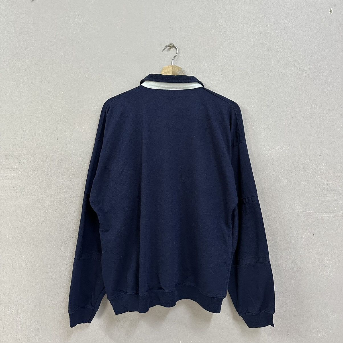 Japanese Brand Vintage Green Line Shirt Long Sleeve With Collar Size US L / EU 52-54 / 3 - 6 Thumbnail