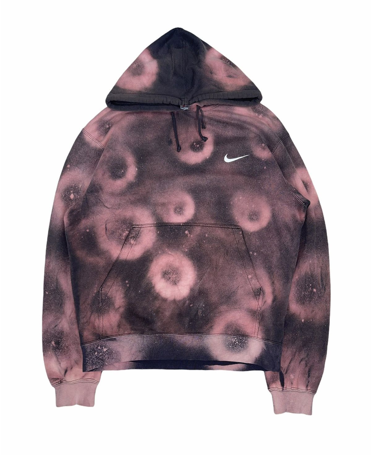 Nike VINTAGE 90s NIKE CUSTOM MADE ACID WASH HOODIES Size US XL / EU 56 / 4 - 1 Thumbnail