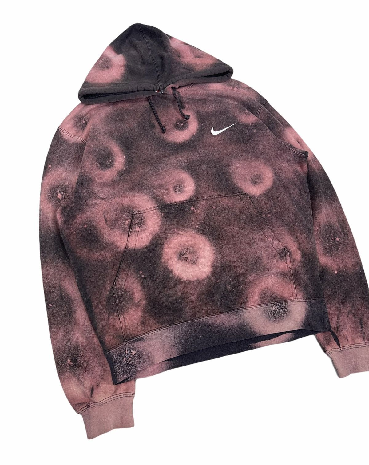 Nike VINTAGE 90s NIKE CUSTOM MADE ACID WASH HOODIES Size US XL / EU 56 / 4 - 4 Thumbnail