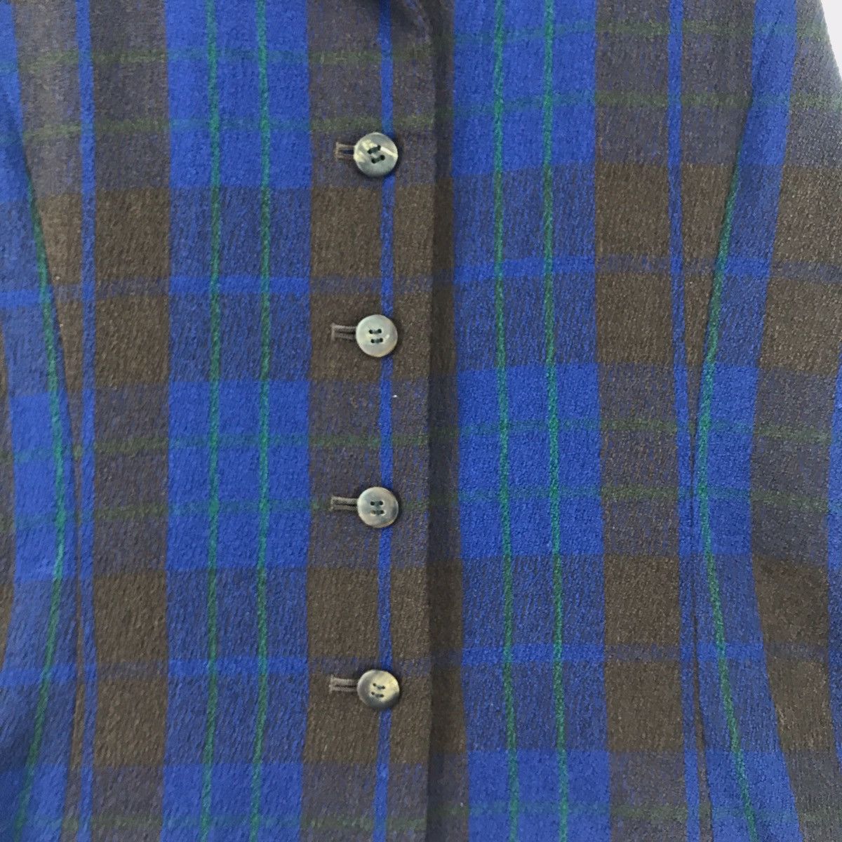 Designer × Issey Miyake Issey Miyake Tartan Vest Size US S / EU 44-46 / 1 - 7 Thumbnail