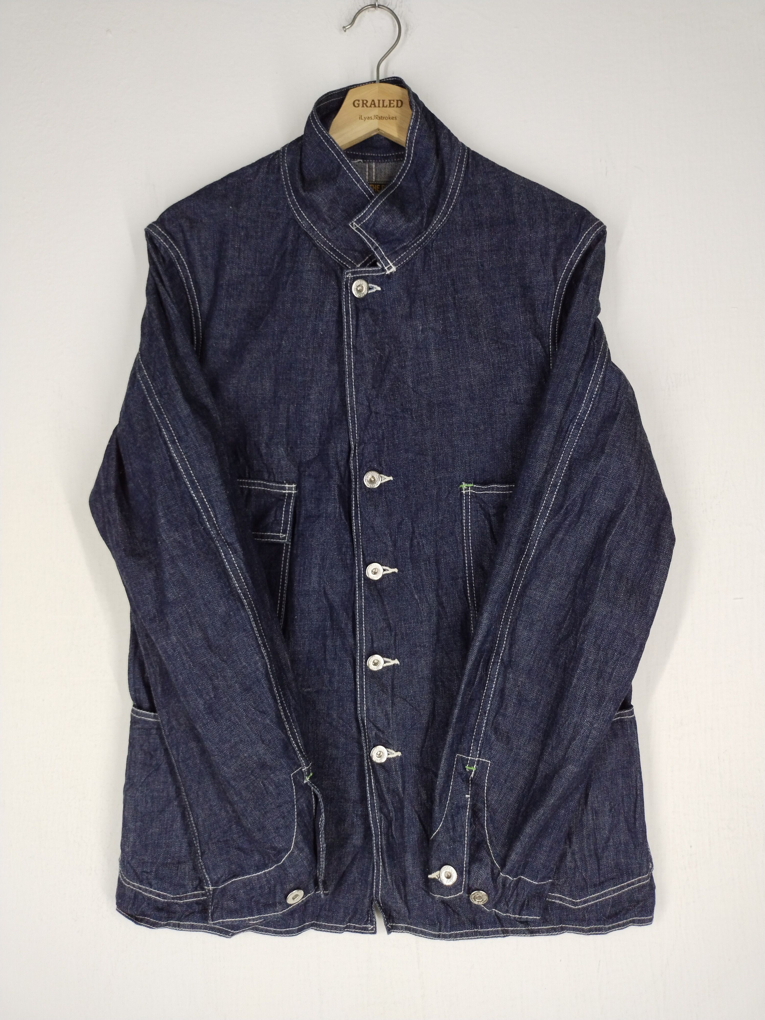 Denim & Supply Ralph Lauren 🔥 VINTAGE KING OF THE ROAD ASYMMETRICAL JACKET Size US M / EU 48-50 / 2 - 5 Thumbnail