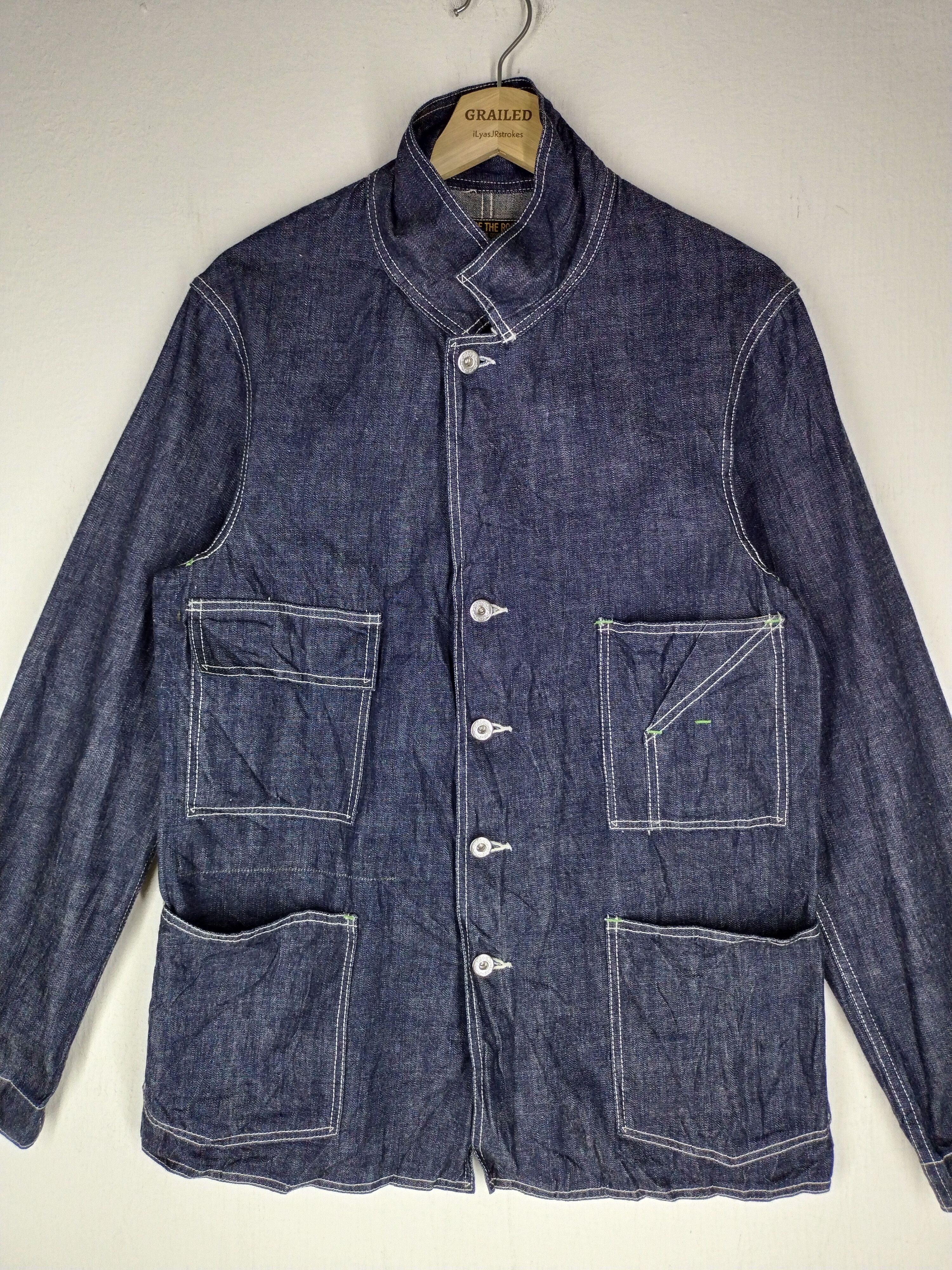 Denim & Supply Ralph Lauren 🔥 VINTAGE KING OF THE ROAD ASYMMETRICAL JACKET Size US M / EU 48-50 / 2 - 1 Thumbnail