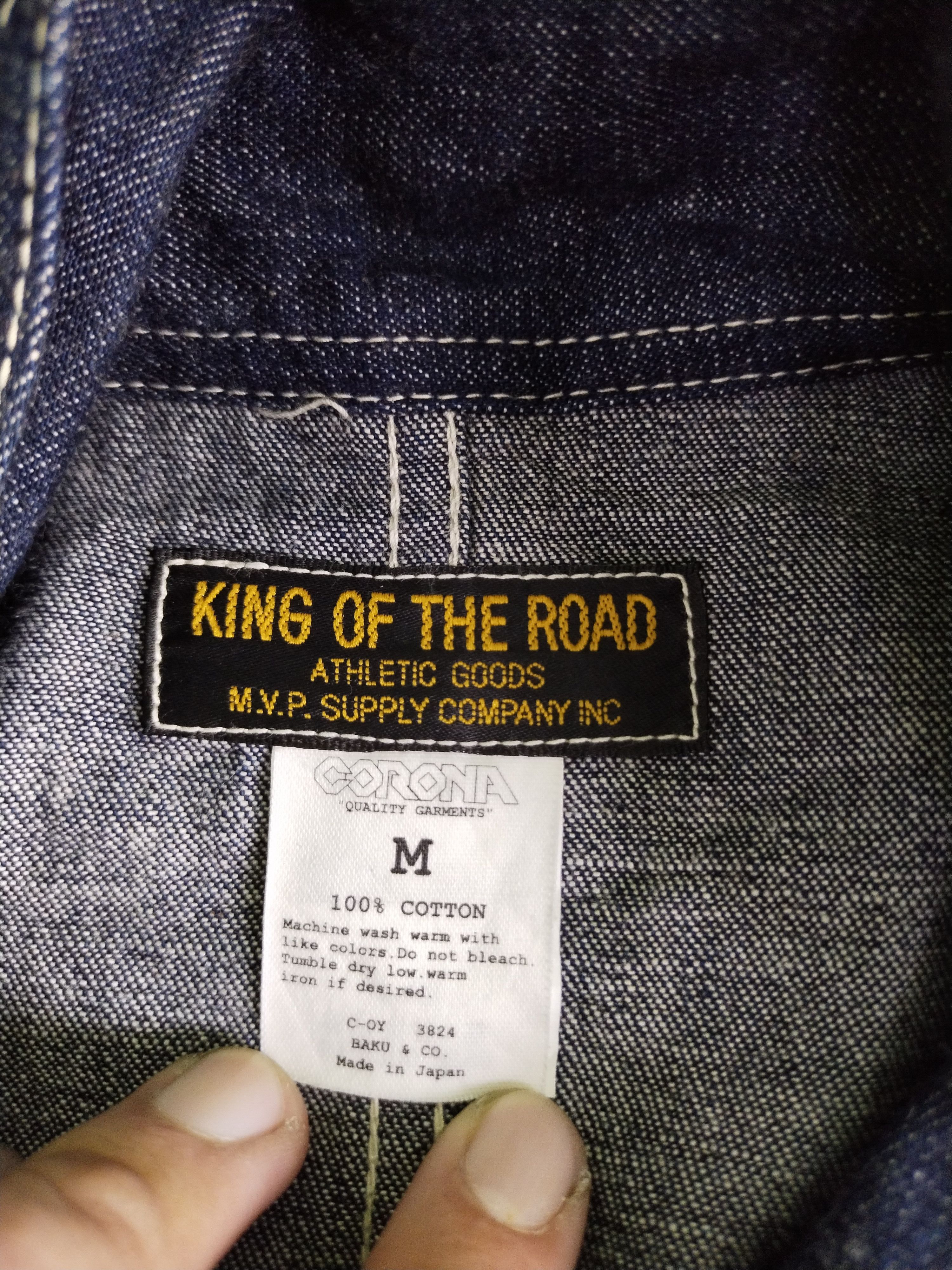 Denim & Supply Ralph Lauren 🔥 VINTAGE KING OF THE ROAD ASYMMETRICAL JACKET Size US M / EU 48-50 / 2 - 7 Thumbnail