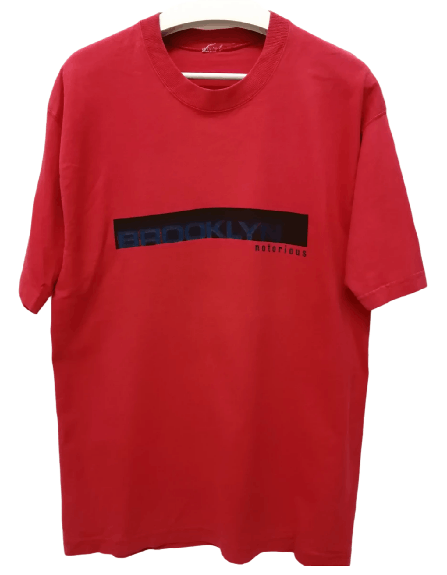 Rap Tees Vintage NOTORIOUS B.I.G Brooklyn box T-shirt Size US L / EU 52-54 / 3 - 1 Thumbnail