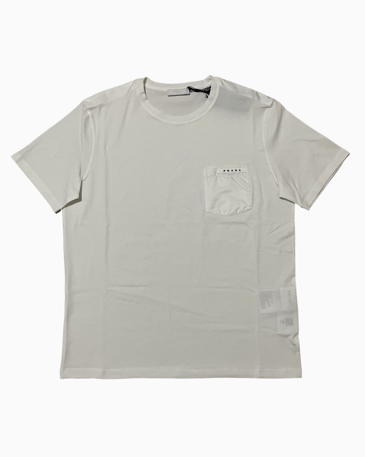 Prada nylon pocket t cheap shirt