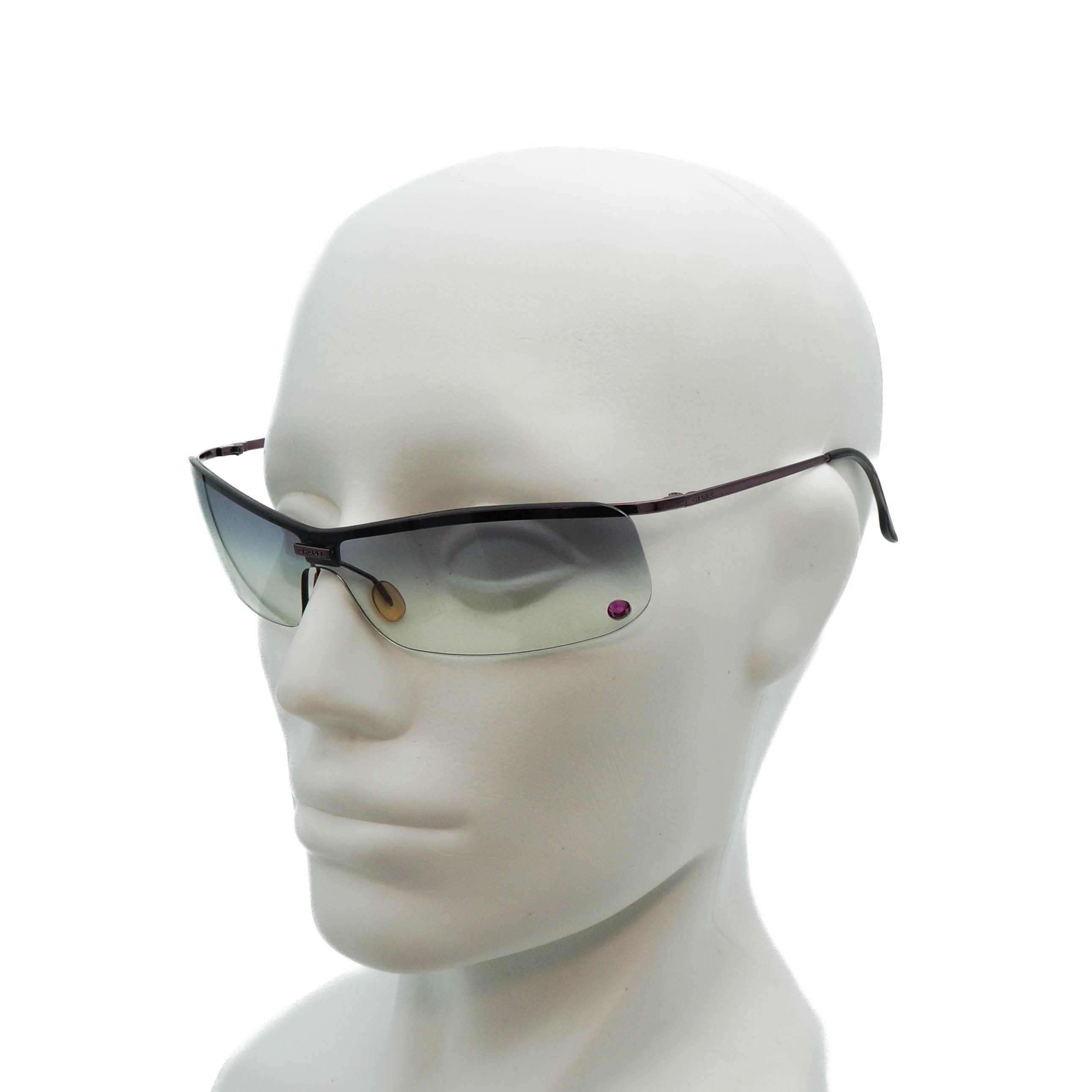 Chanel × Vintage CHANEL 4043 Pink Diamond Rimless Sunglasses