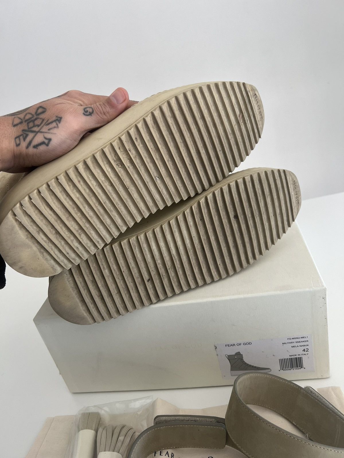 Fear of God Fear of God Military Sneaker mela Size US 9 / EU 42 - 13 Thumbnail