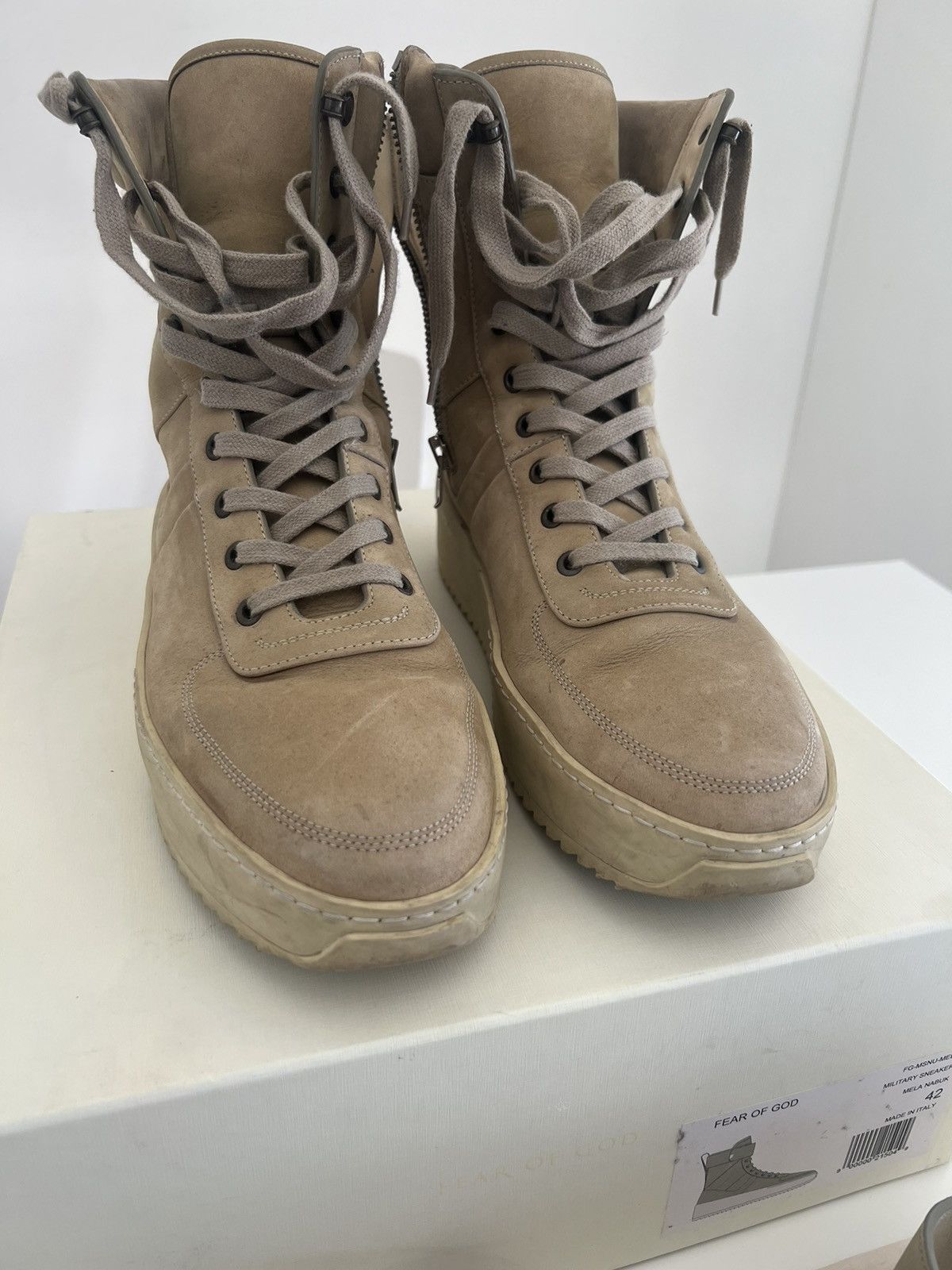 Fear of God Fear of God Military Sneaker mela Size US 9 / EU 42 - 2 Thumbnail