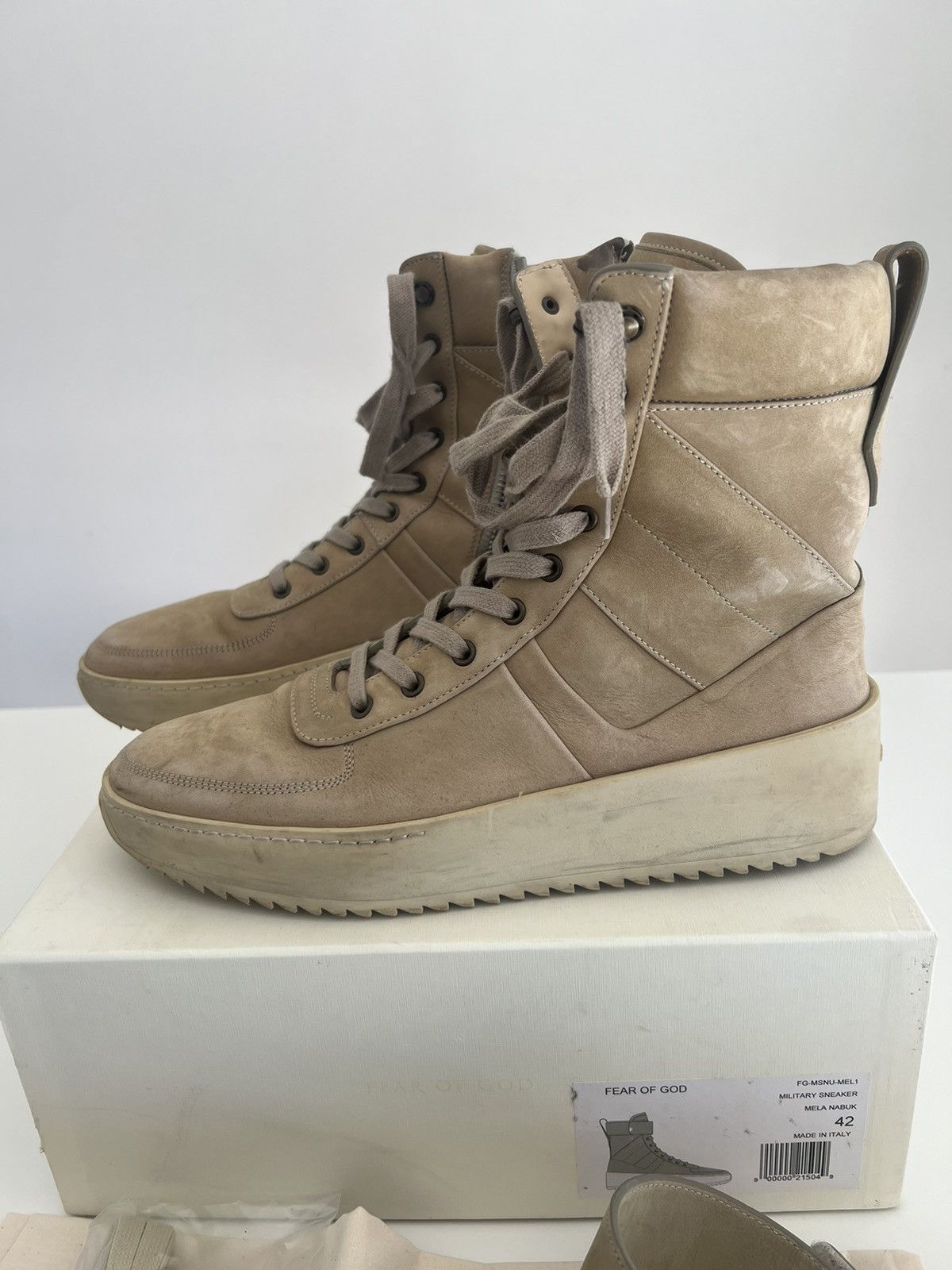 Fear of God Fear of God Military Sneaker mela Size US 9 / EU 42 - 6 Thumbnail