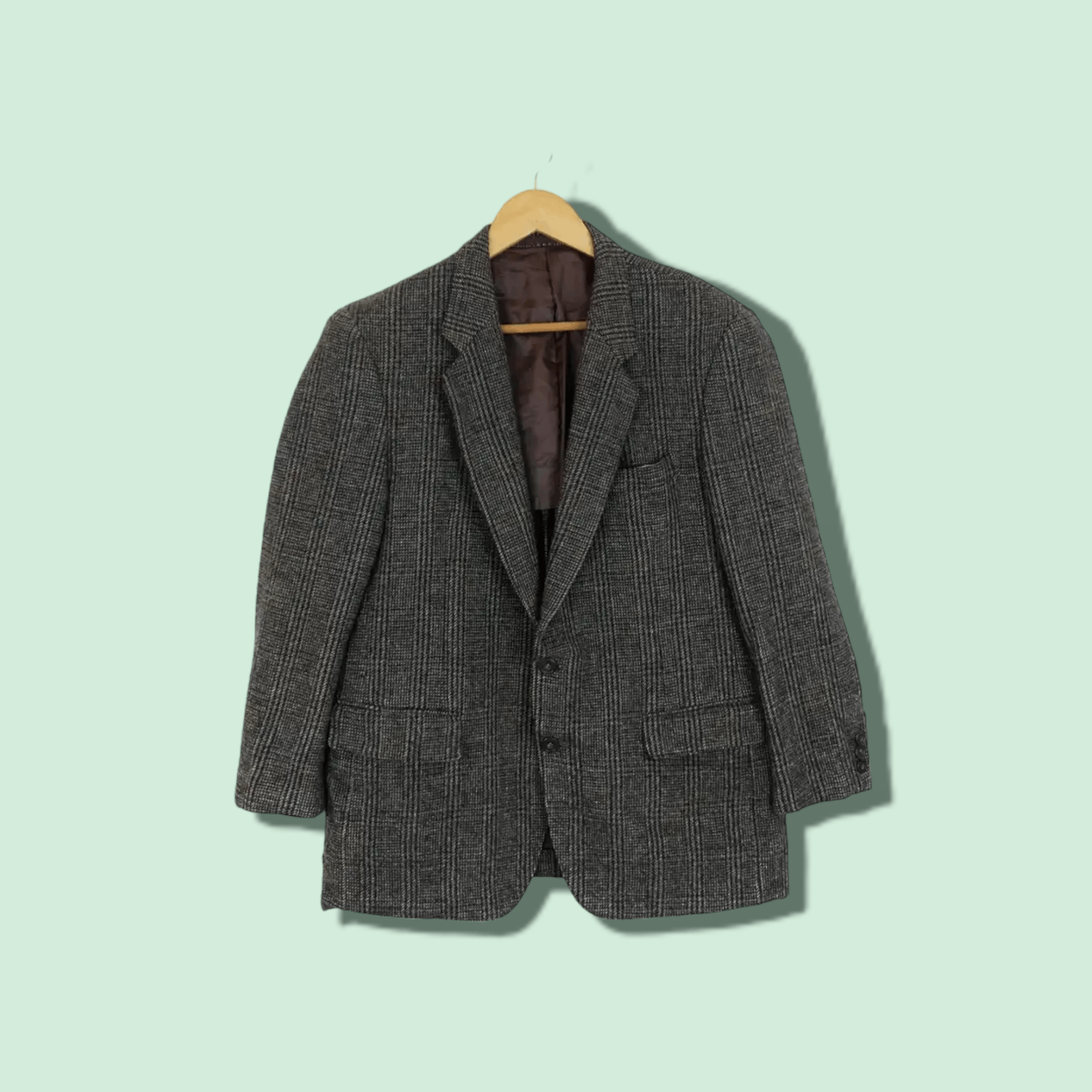 Stanley Blacker STANLEY BLACKER Wool Blazer Coat Size US M / EU 48-50 / 2 - 1 Thumbnail