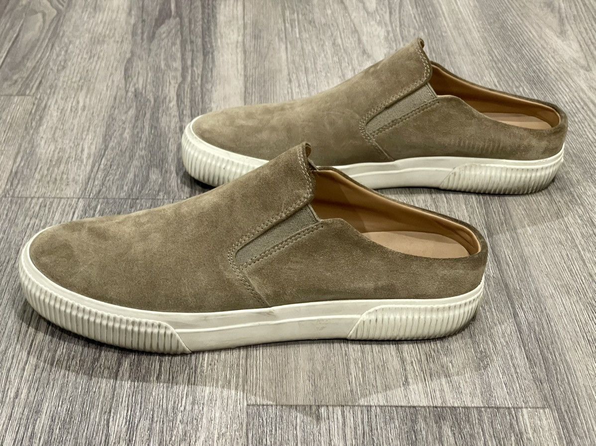 Vince Vince Suede Slip On No Heel Brown Sz. 9 Size US 9 / EU 42 - 3 Thumbnail