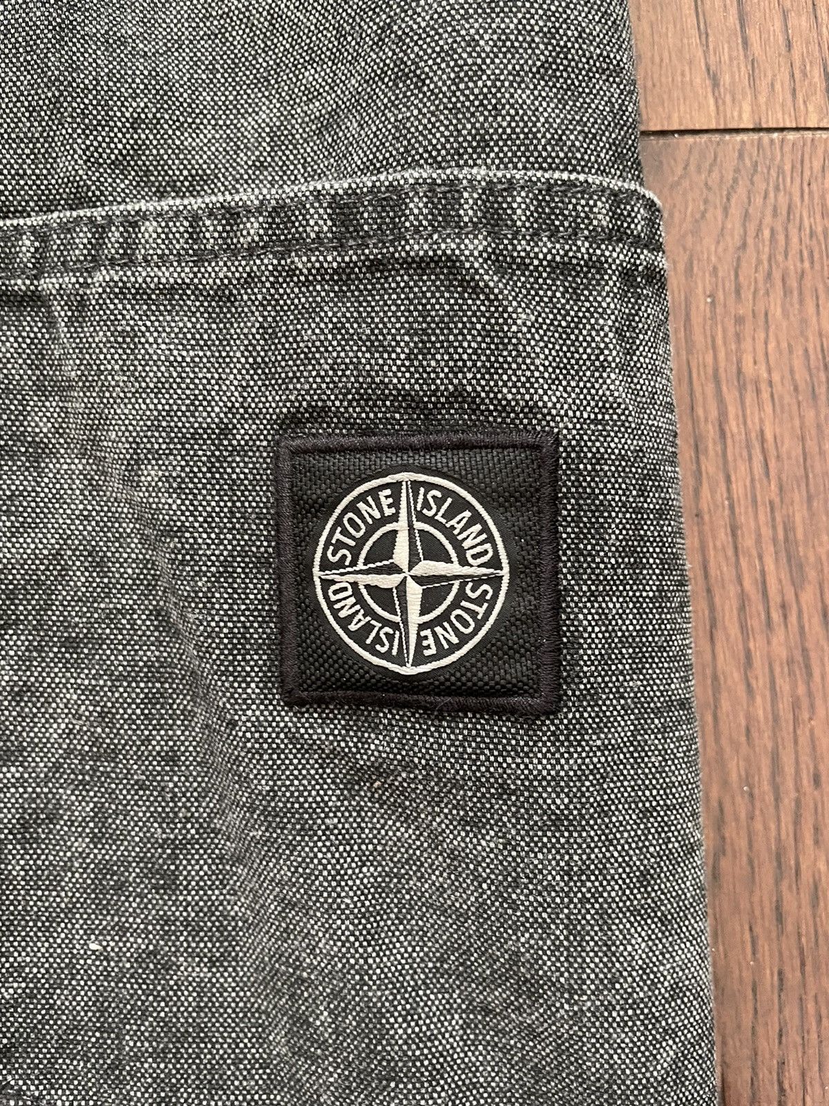 Stone Island Stone Island Denim Cargo Vest Black Archive Sample Size ONE SIZE - 3 Thumbnail