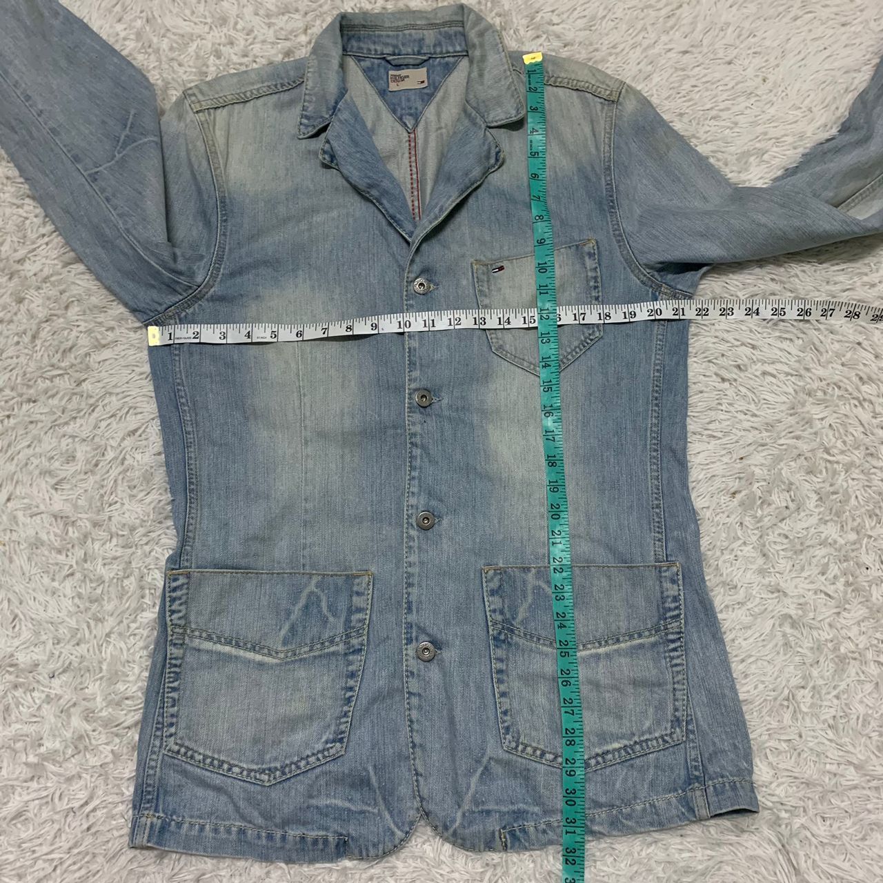 Tommy Hilfiger × Tommy Jeans × Vintage Tommy Hilfiger denim jude blazer Size US M / EU 48-50 / 2 - 6 Thumbnail