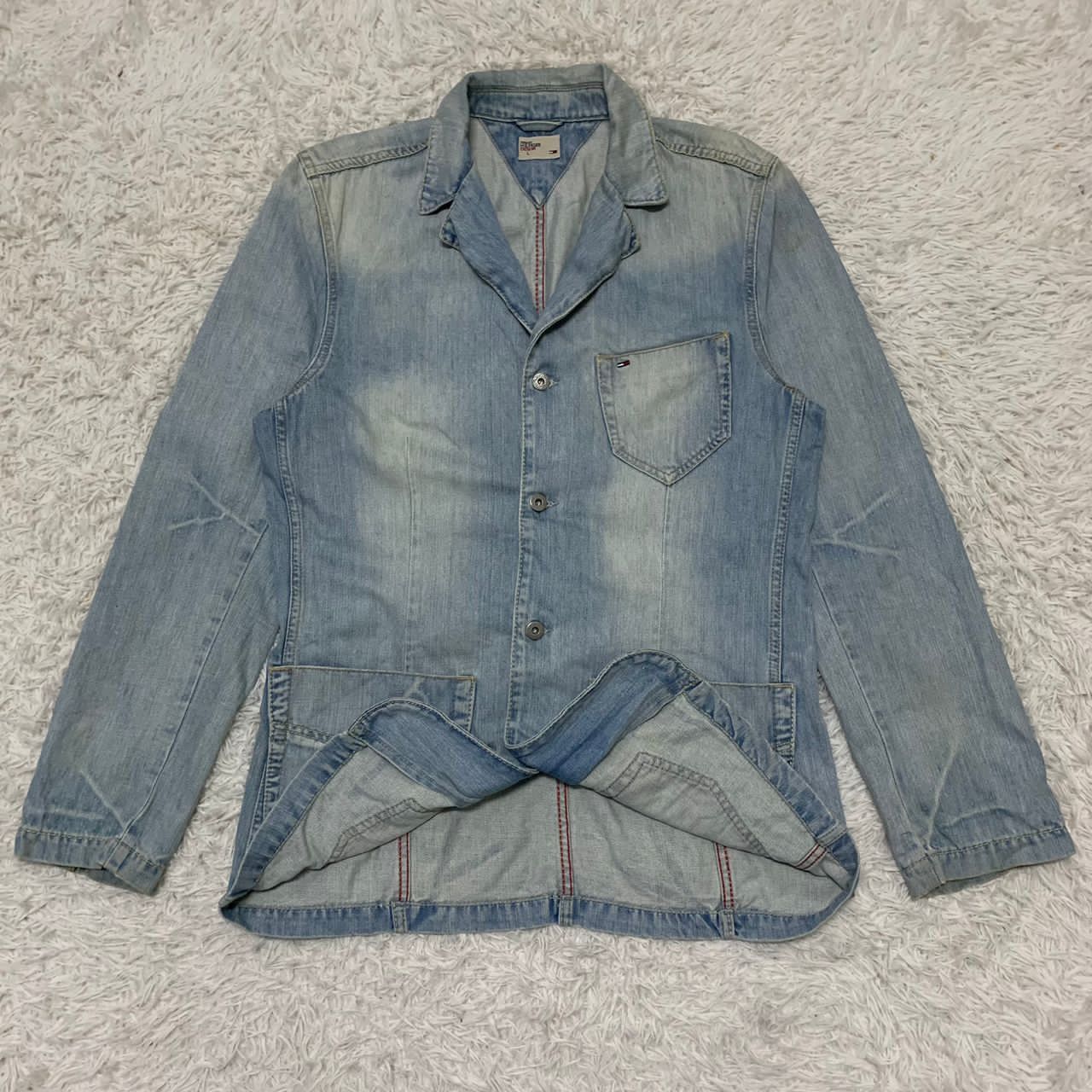 Tommy Hilfiger × Tommy Jeans × Vintage Tommy Hilfiger denim jude blazer Size US M / EU 48-50 / 2 - 3 Thumbnail