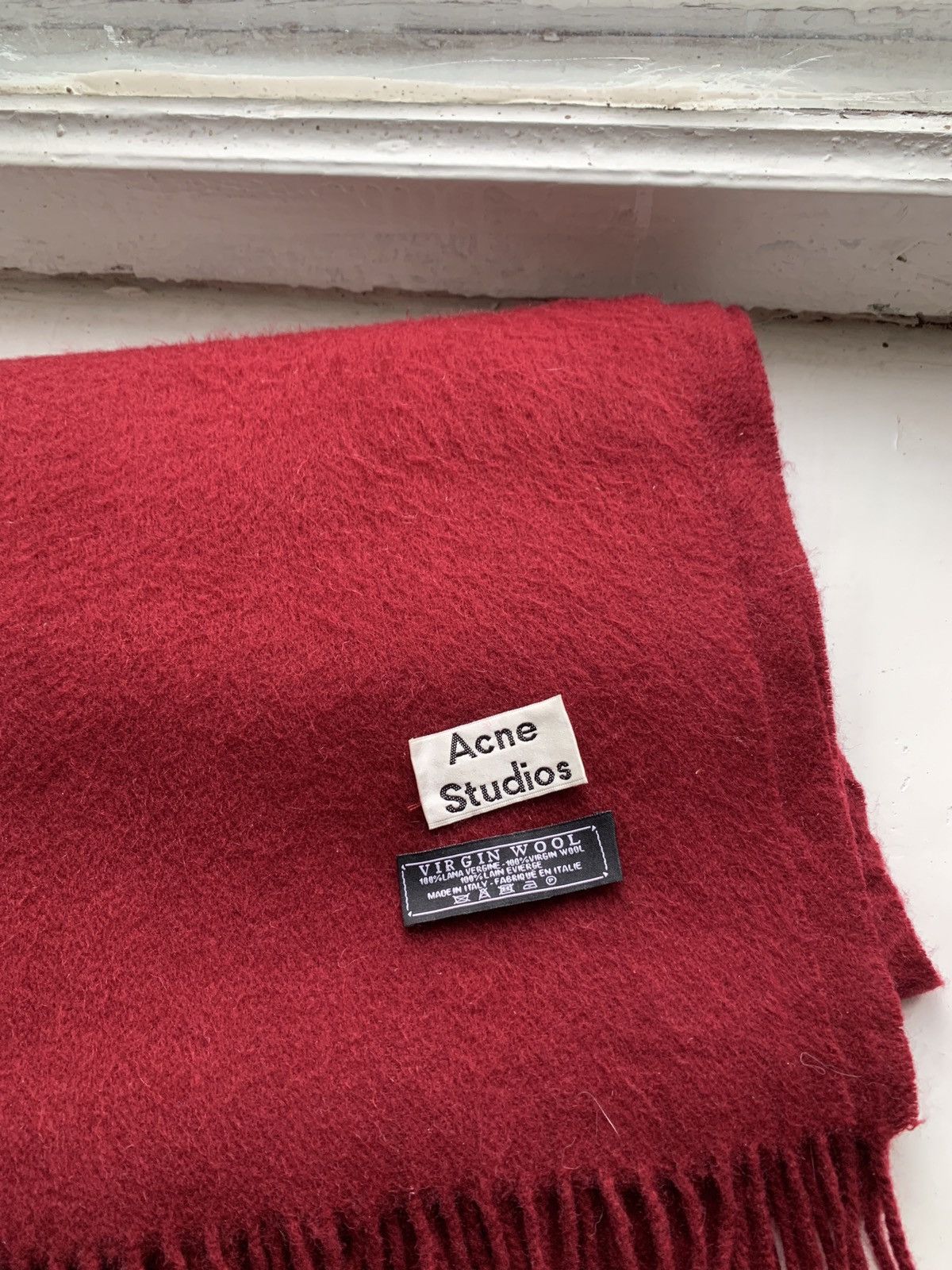 Acne Studios Acne Studios big wool scarf Size ONE SIZE - 2 Thumbnail