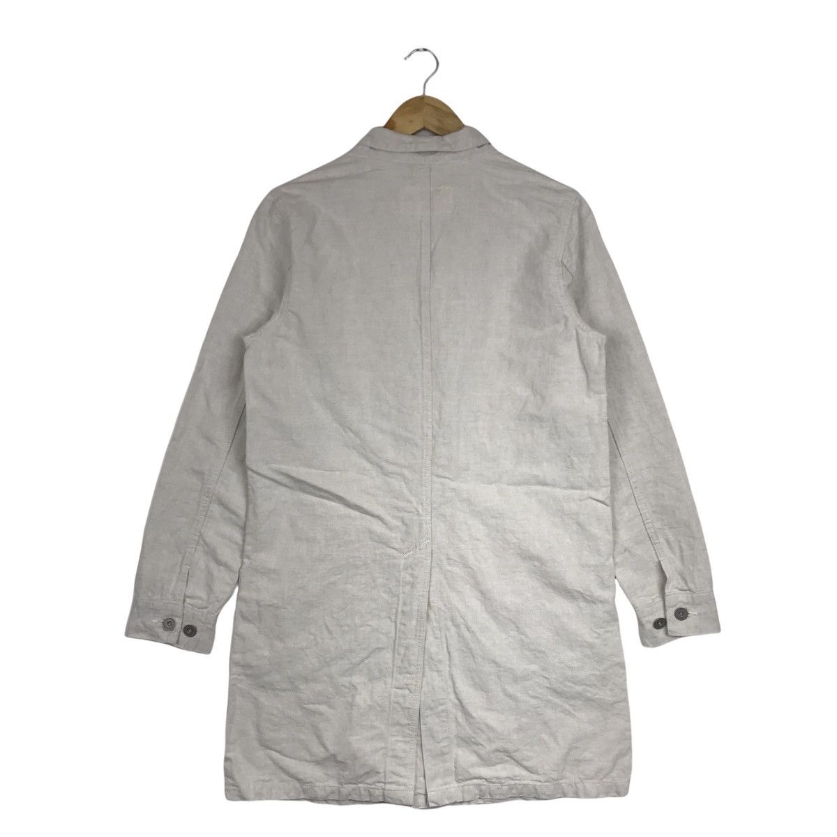 Big John × Vintage Vintage Big John Herringbone Denim Parka Workwear Jacket Size US M / EU 48-50 / 2 - 7 Thumbnail