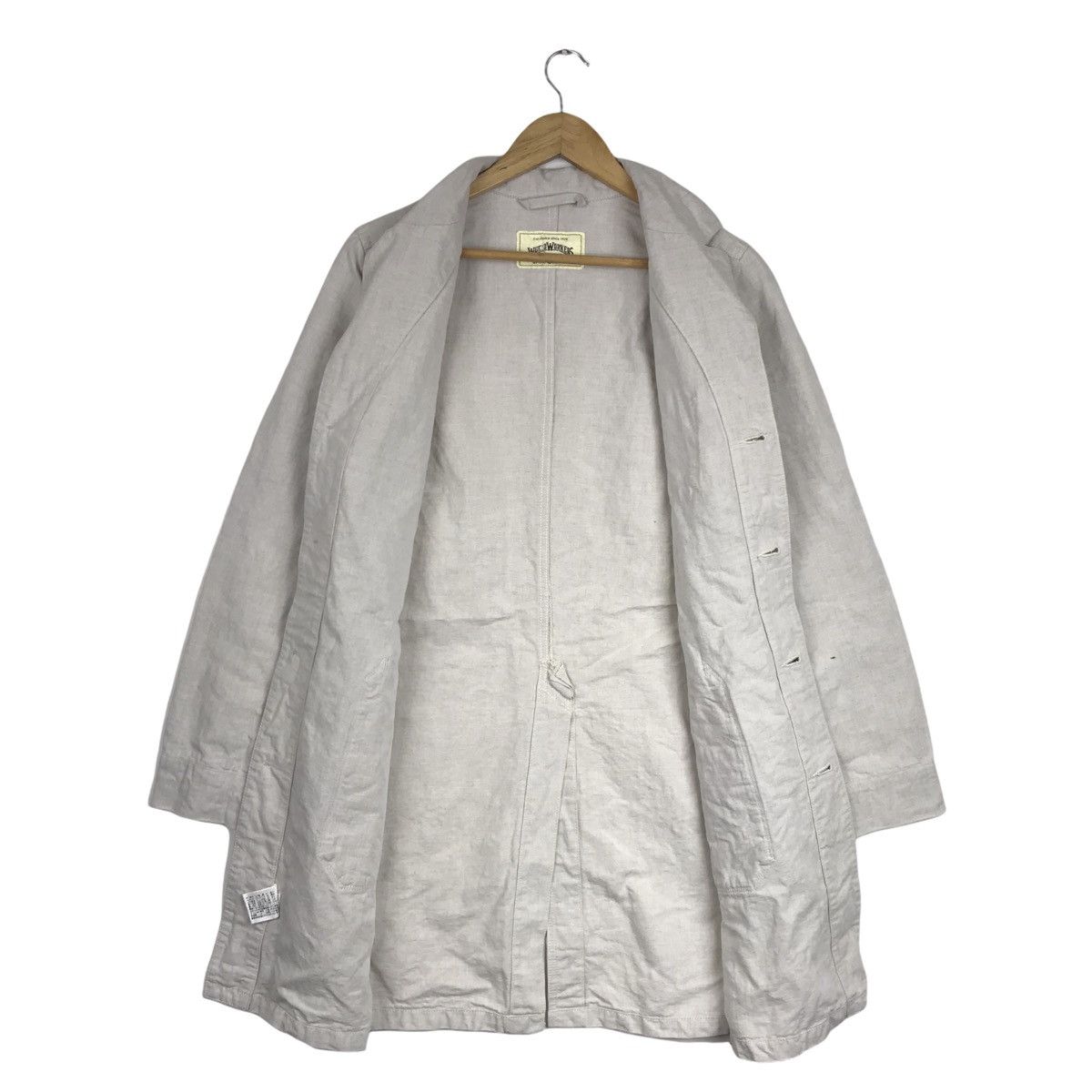 Big John × Vintage Vintage Big John Herringbone Denim Parka Workwear Jacket Size US M / EU 48-50 / 2 - 10 Thumbnail