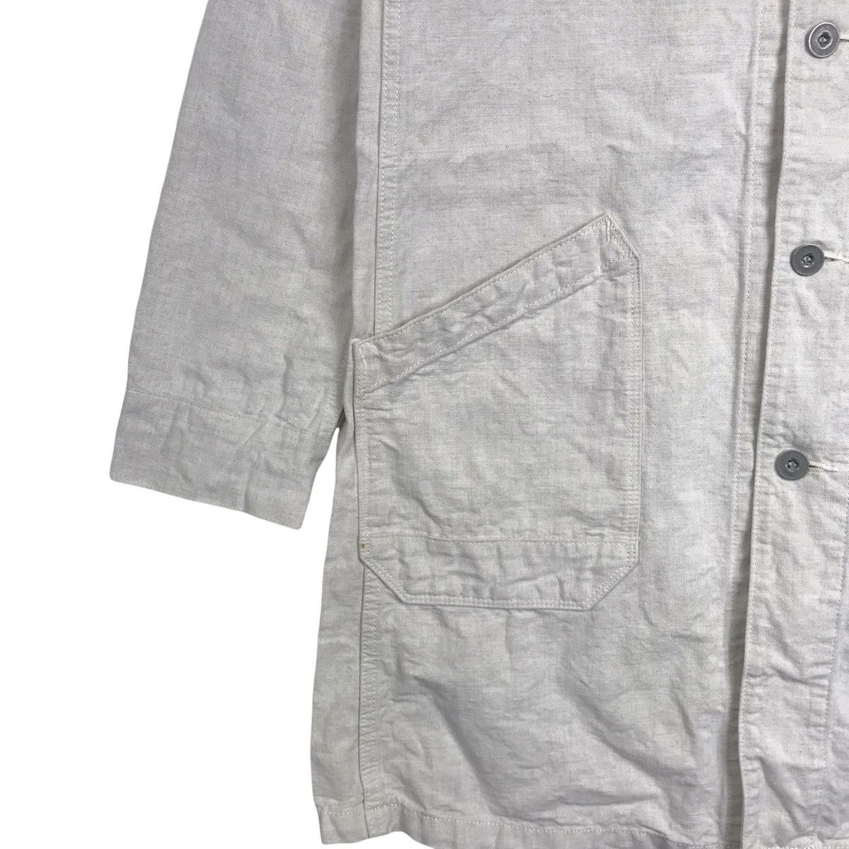 Big John × Vintage Vintage Big John Herringbone Denim Parka Workwear Jacket Size US M / EU 48-50 / 2 - 5 Thumbnail