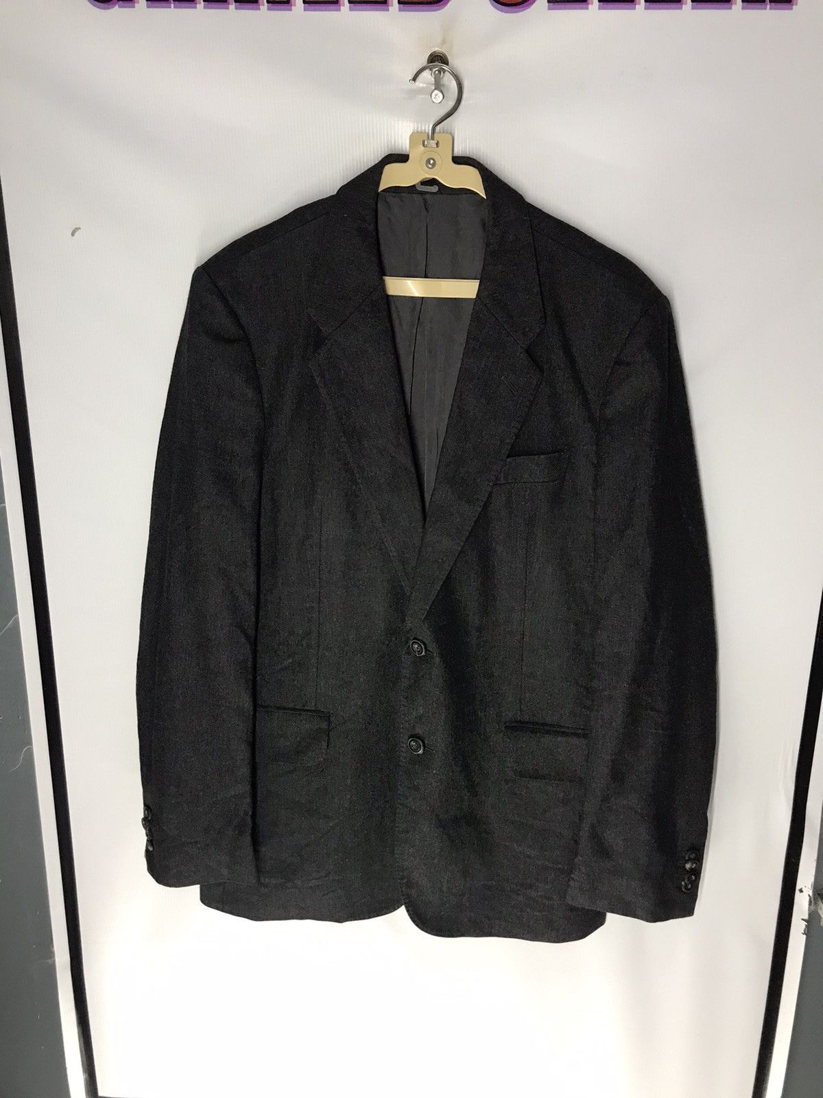Designer × Yohji Yamamoto Yohji Yamamoto blazer made in Italy Size 48R - 9 Thumbnail