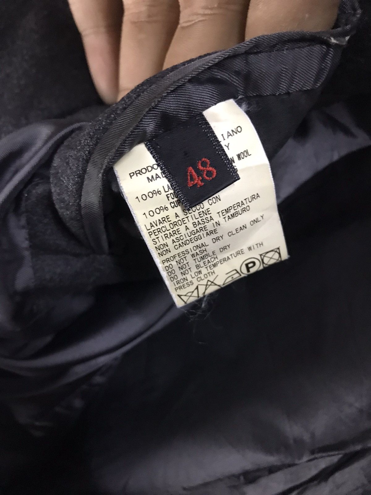 Designer × Yohji Yamamoto Yohji Yamamoto blazer made in Italy Size 48R - 4 Thumbnail
