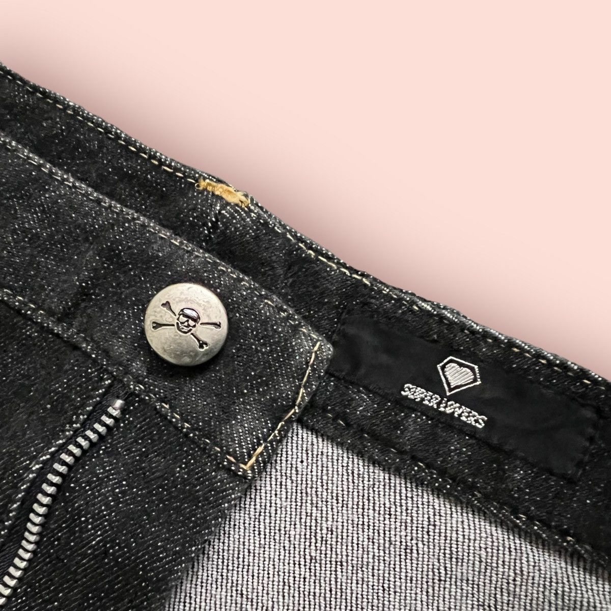 Hysteric Glamour × Japanese Brand × Seditionaries VINTAGE SUPERLOVERS LOVERS ROCK JAPAN DENIM MINI SKIRTS Size 27" / US 4 / IT 40 - 7 Thumbnail