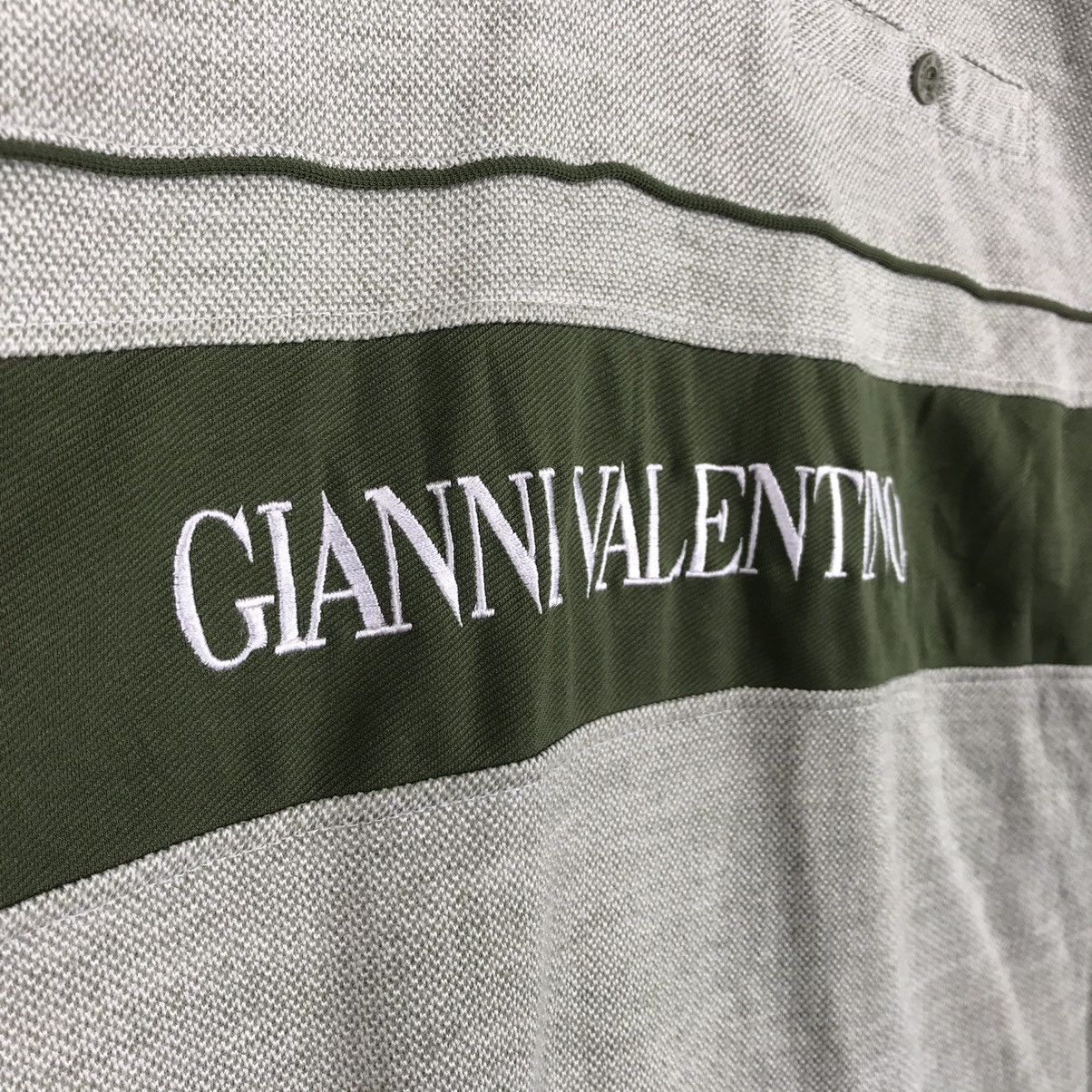 Valentino × Vintage Vintage GIANNI VALENTINO Italy SpellOut Embroidery T-shirt Size US L / EU 52-54 / 3 - 6 Thumbnail