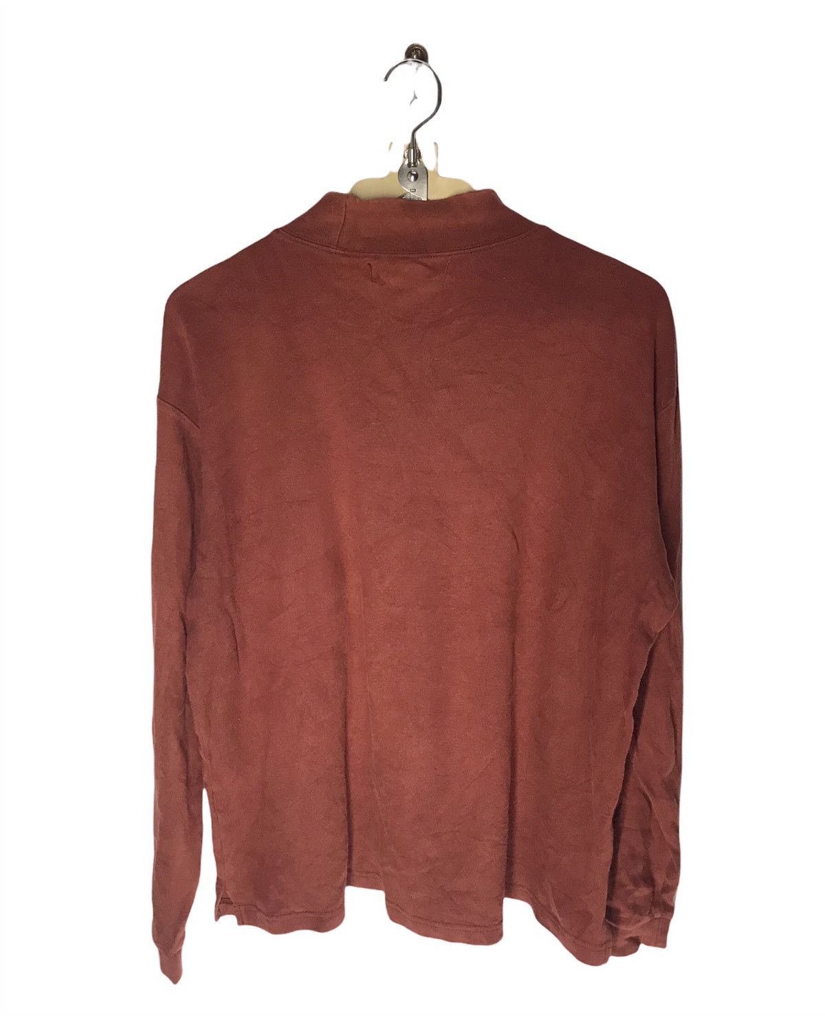Distressed Sacsny y’saccs golf Long sleeve turtleneck shirt