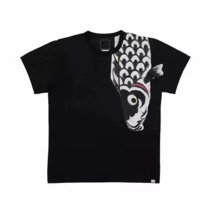 image of Visvim 17Ss Upstreamer Tee Ss in Black, Men's (Size XL)