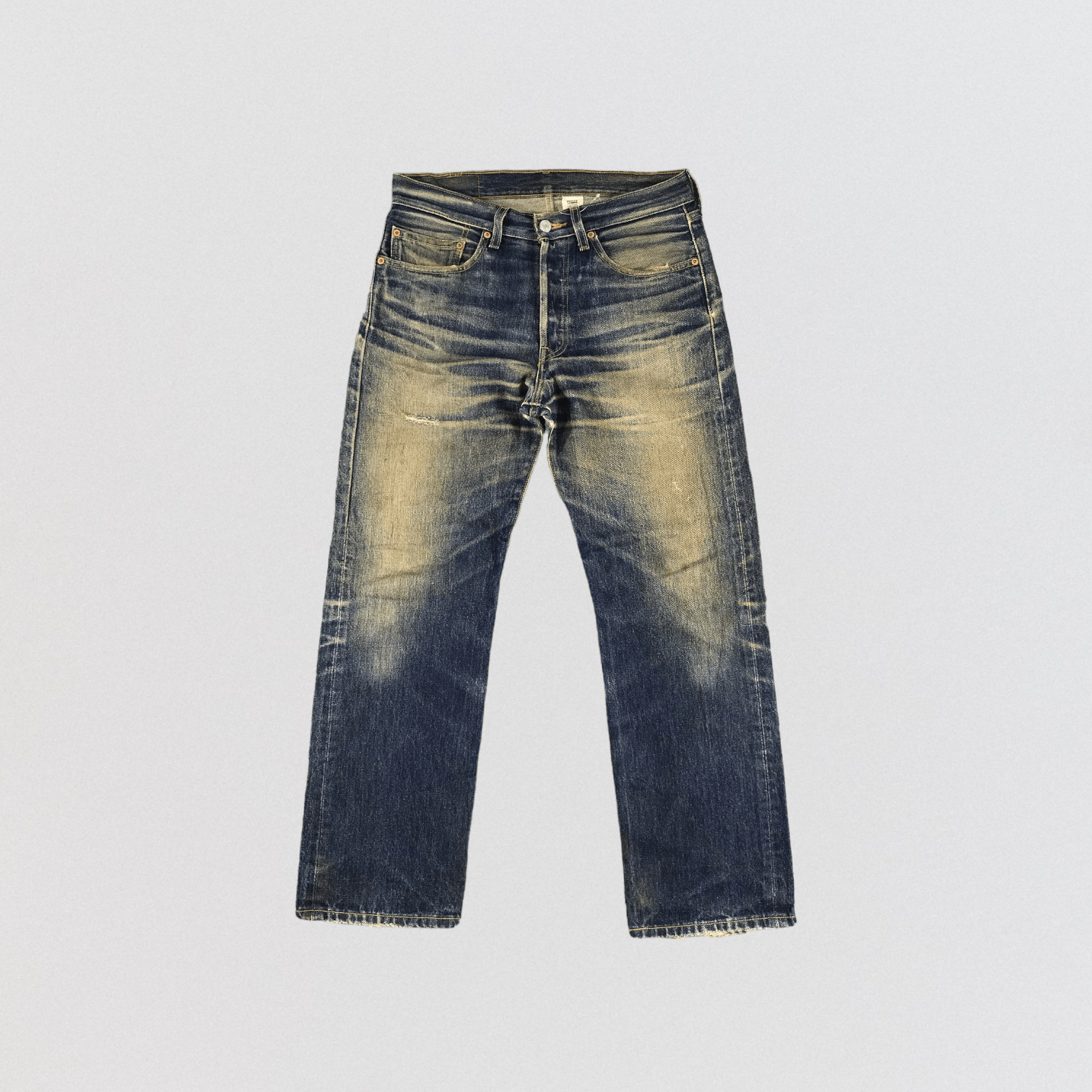 Levi's Vintage 90s Rusty Whisker Levis 501 Jeans-JM910 Size US 32 / EU 48 - 1 Thumbnail