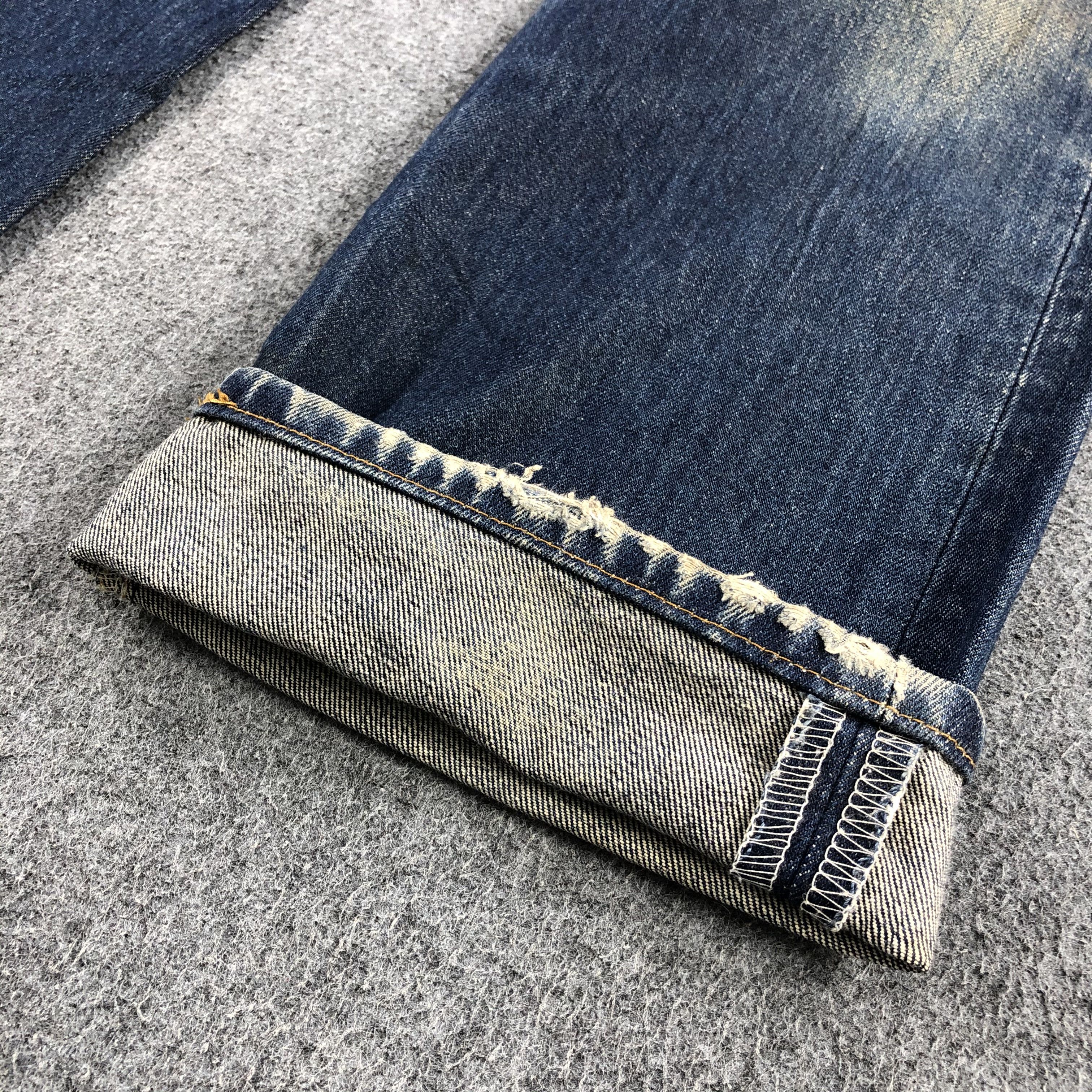 Levi's Vintage 90s Rusty Whisker Levis 501 Jeans-JM910 Size US 32 / EU 48 - 8 Thumbnail