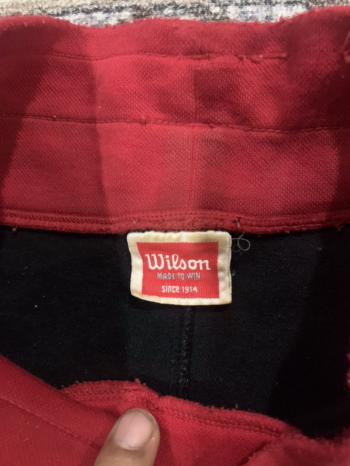 Vintage × Wilson Vintage Classic Wilson USA Patch Spell Out Logo Size US L / EU 52-54 / 3 - 7 Thumbnail
