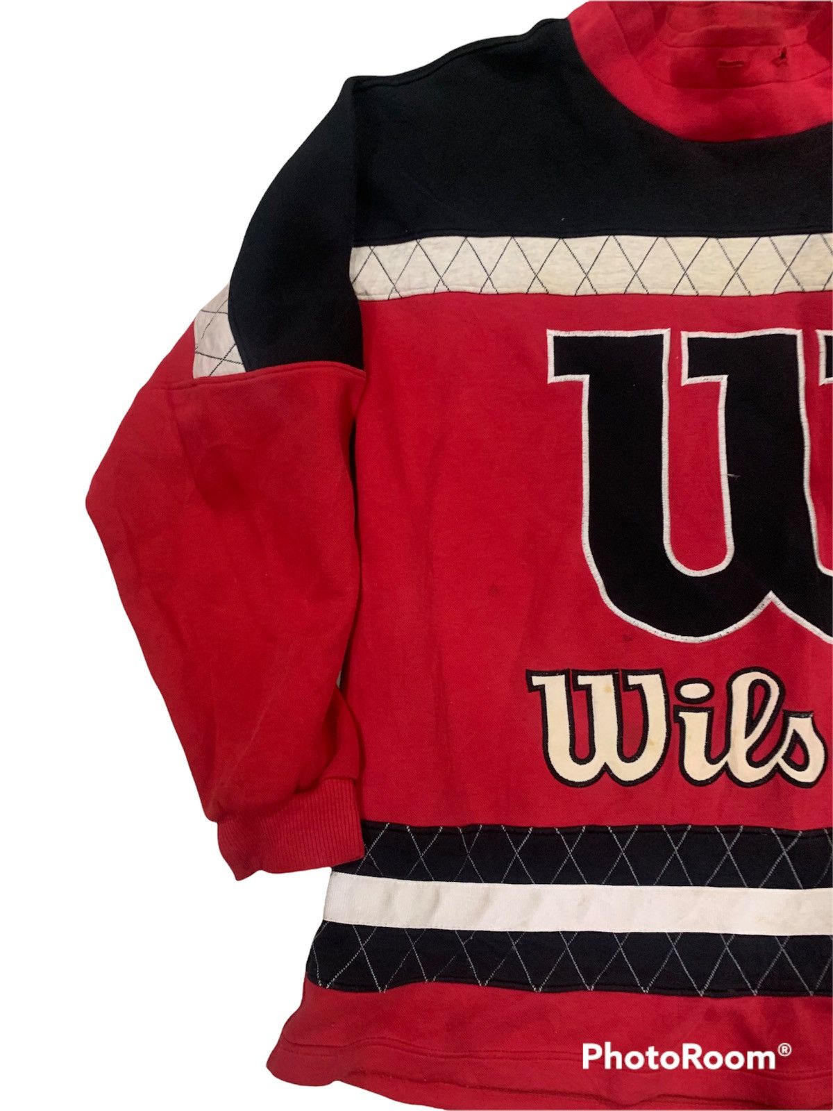 Vintage × Wilson Vintage Classic Wilson USA Patch Spell Out Logo Size US L / EU 52-54 / 3 - 3 Thumbnail
