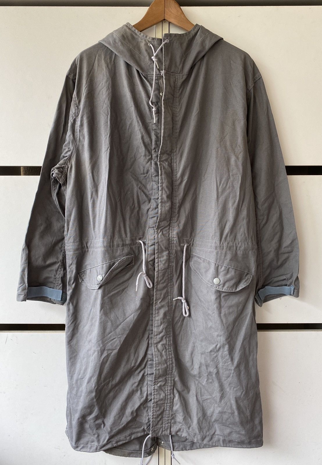 VINTAGE MILITARY HOODED JACKET
