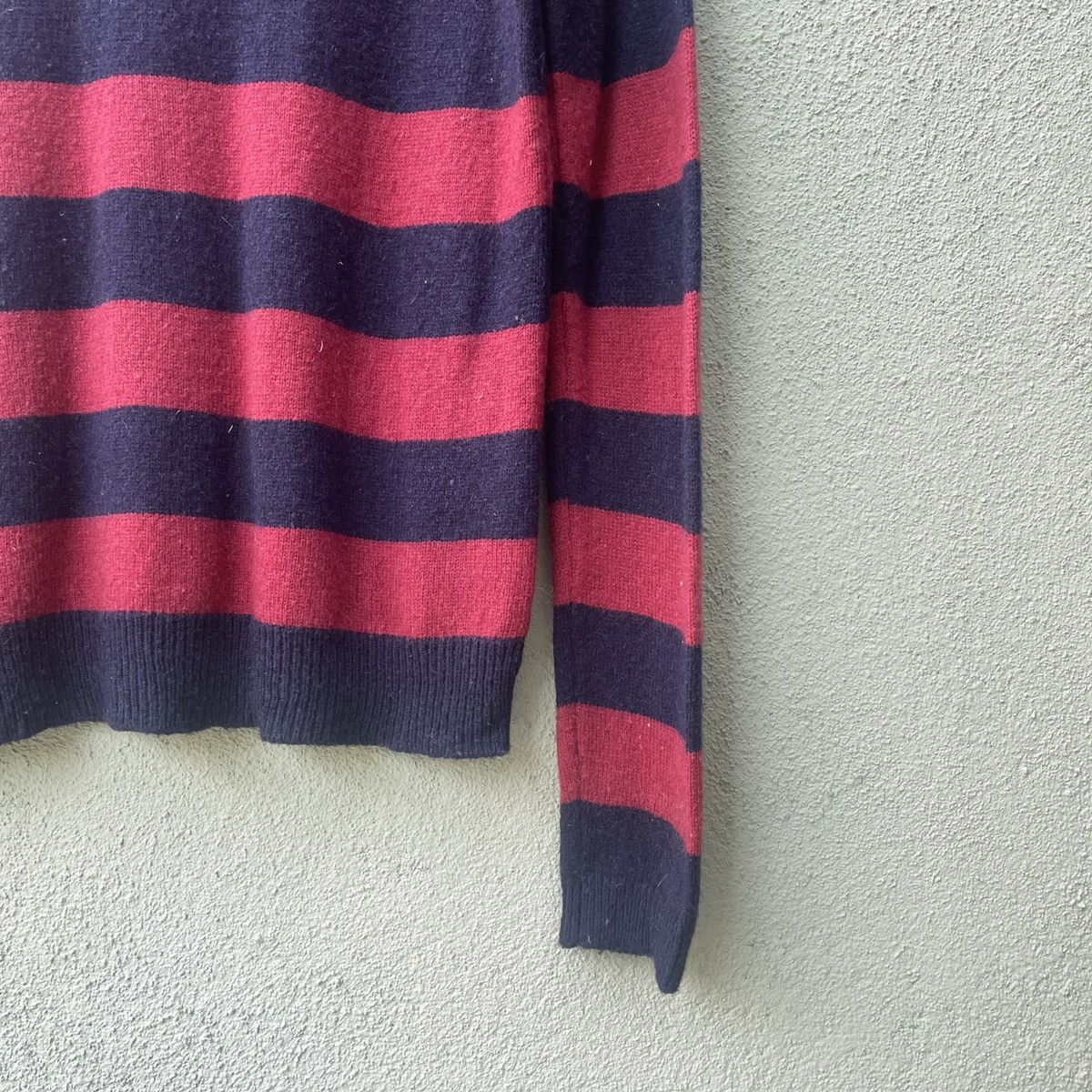 Aran Isles Knitwear Vintage Chocol Raffine Striped Knitwear Jumper Size US XS / EU 42 / 0 - 9 Thumbnail
