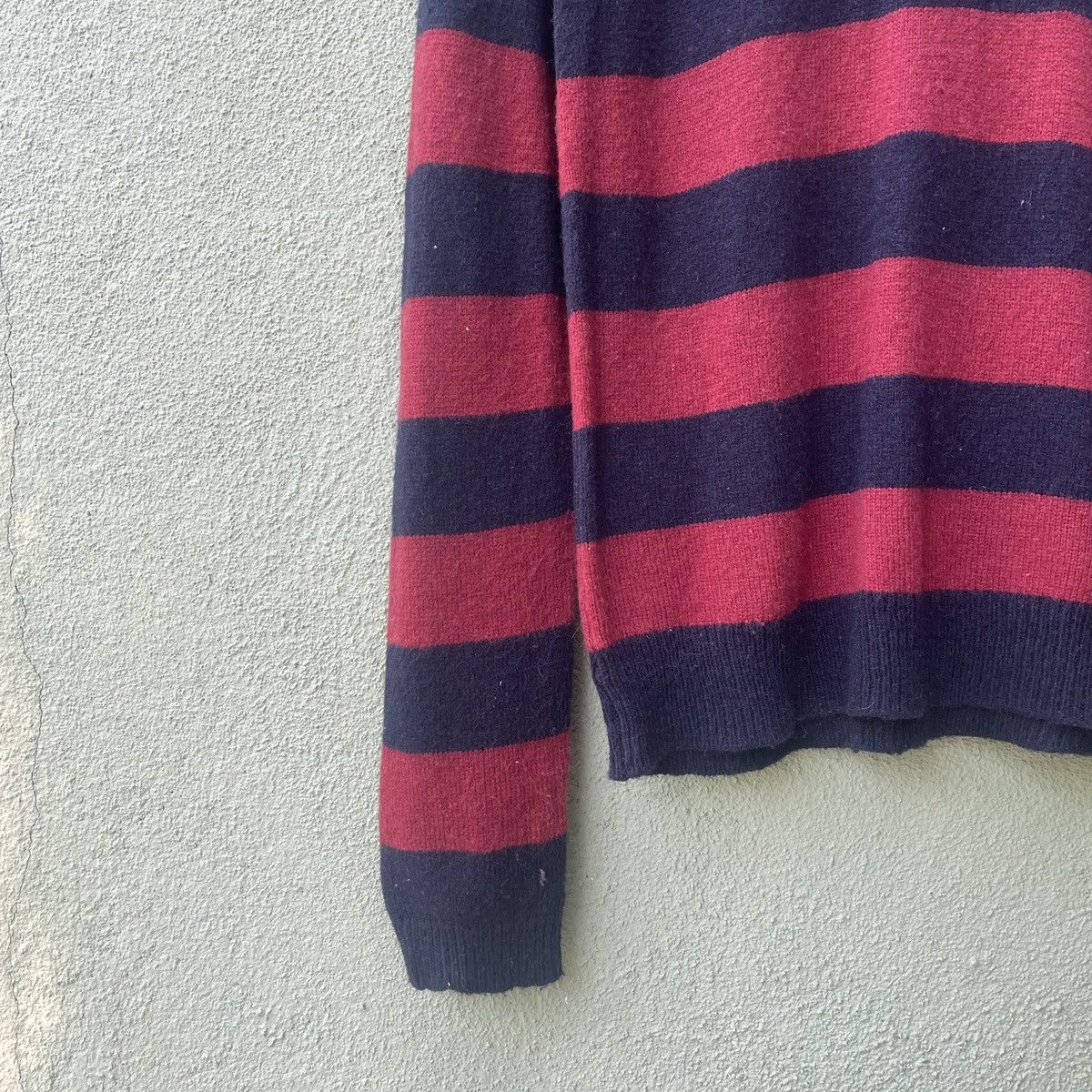 Aran Isles Knitwear Vintage Chocol Raffine Striped Knitwear Jumper Size US XS / EU 42 / 0 - 4 Thumbnail