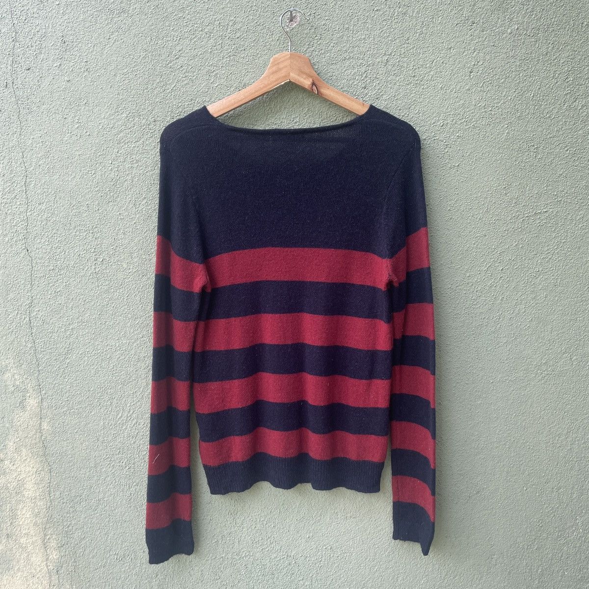 Aran Isles Knitwear Vintage Chocol Raffine Striped Knitwear Jumper Size US XS / EU 42 / 0 - 11 Thumbnail