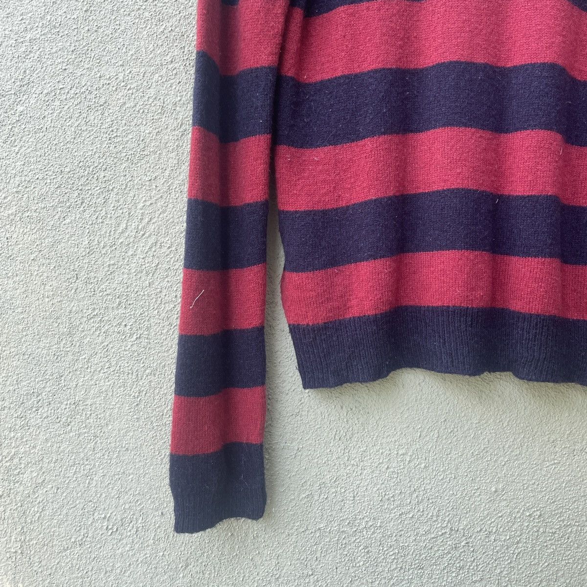 Aran Isles Knitwear Vintage Chocol Raffine Striped Knitwear Jumper Size US XS / EU 42 / 0 - 8 Thumbnail
