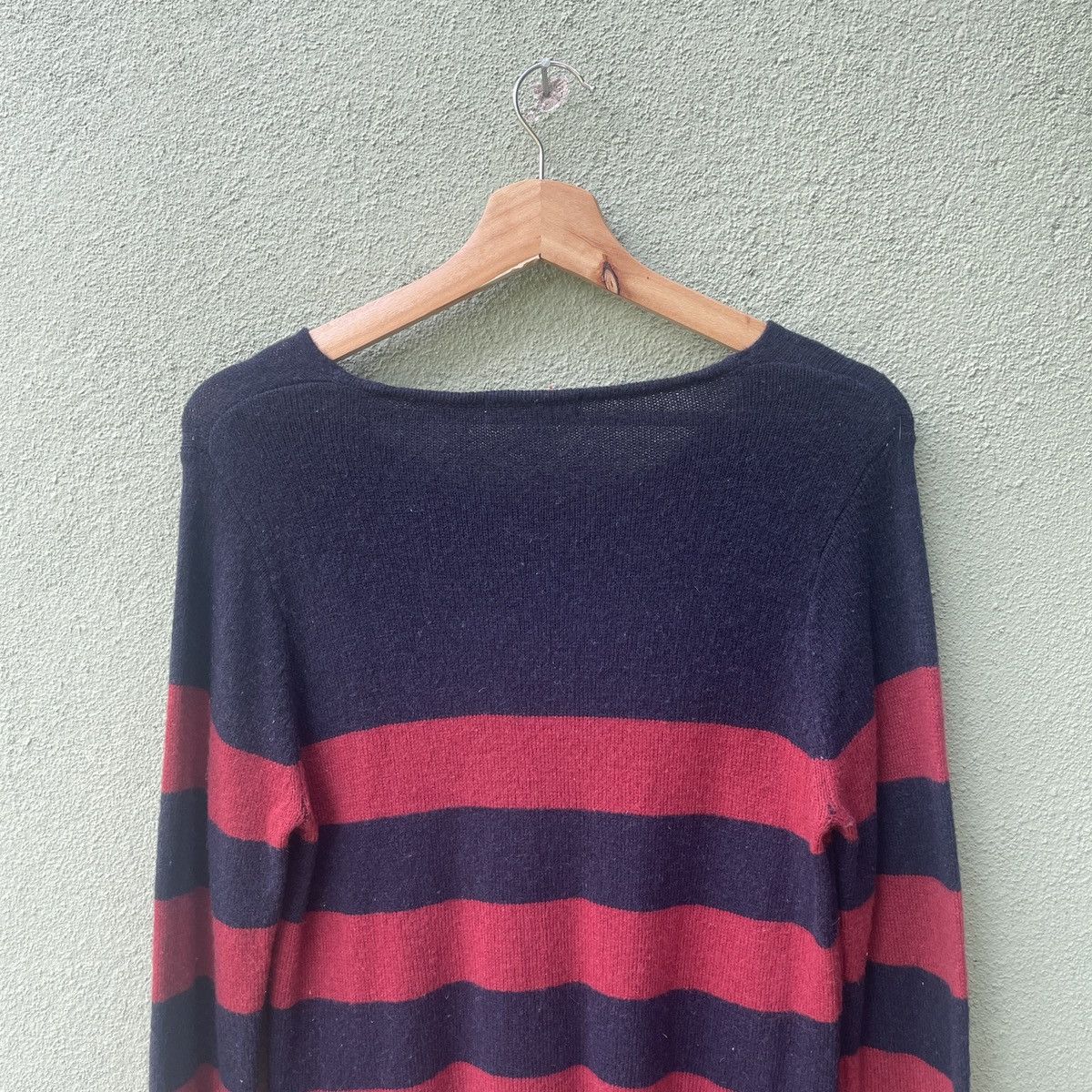 Aran Isles Knitwear Vintage Chocol Raffine Striped Knitwear Jumper Size US XS / EU 42 / 0 - 10 Thumbnail