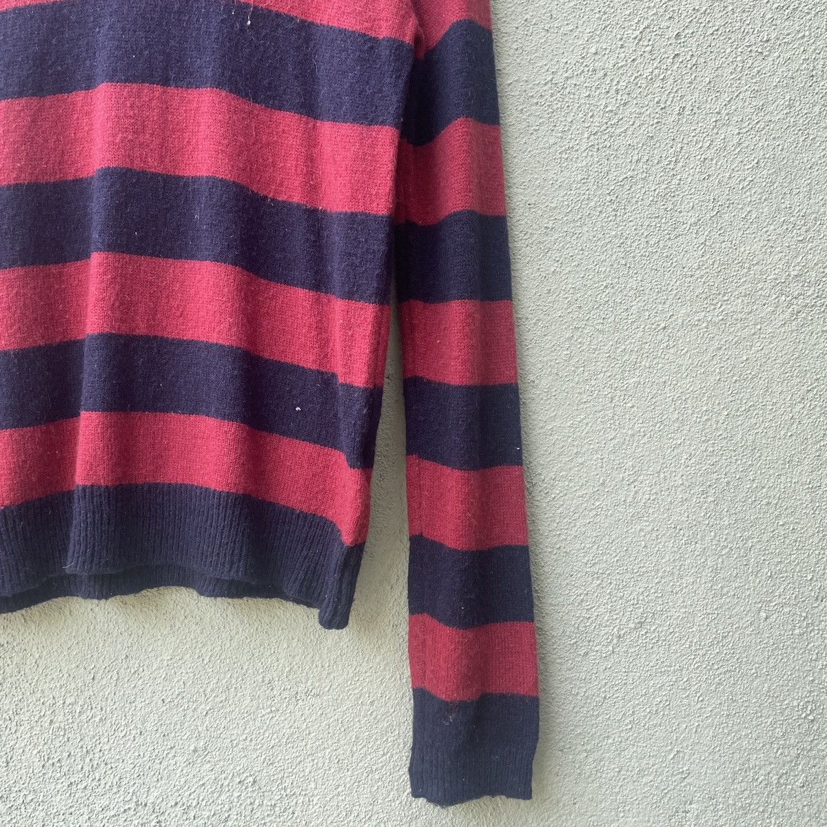 Aran Isles Knitwear Vintage Chocol Raffine Striped Knitwear Jumper Size US XS / EU 42 / 0 - 5 Thumbnail