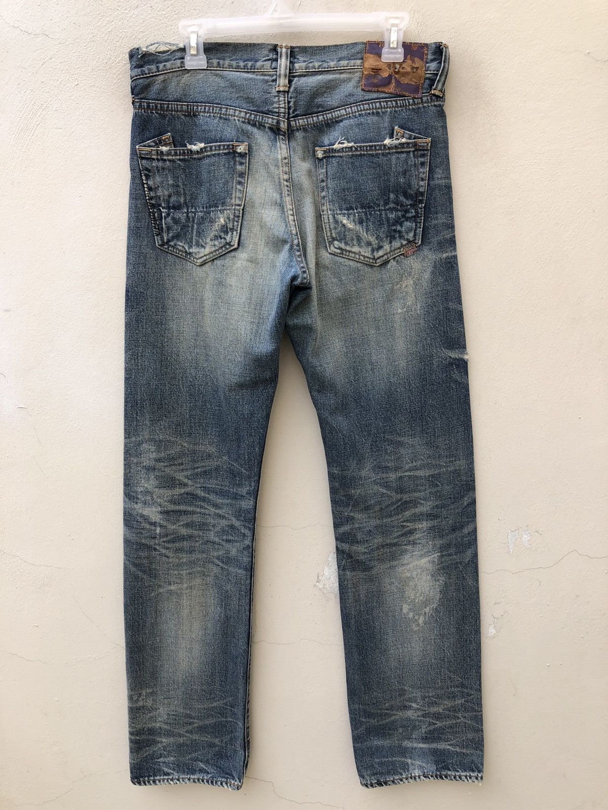 Prps Vintage PRPS Distressed Denim Painter Jeans Size US 30 / EU 46 - 14 Thumbnail