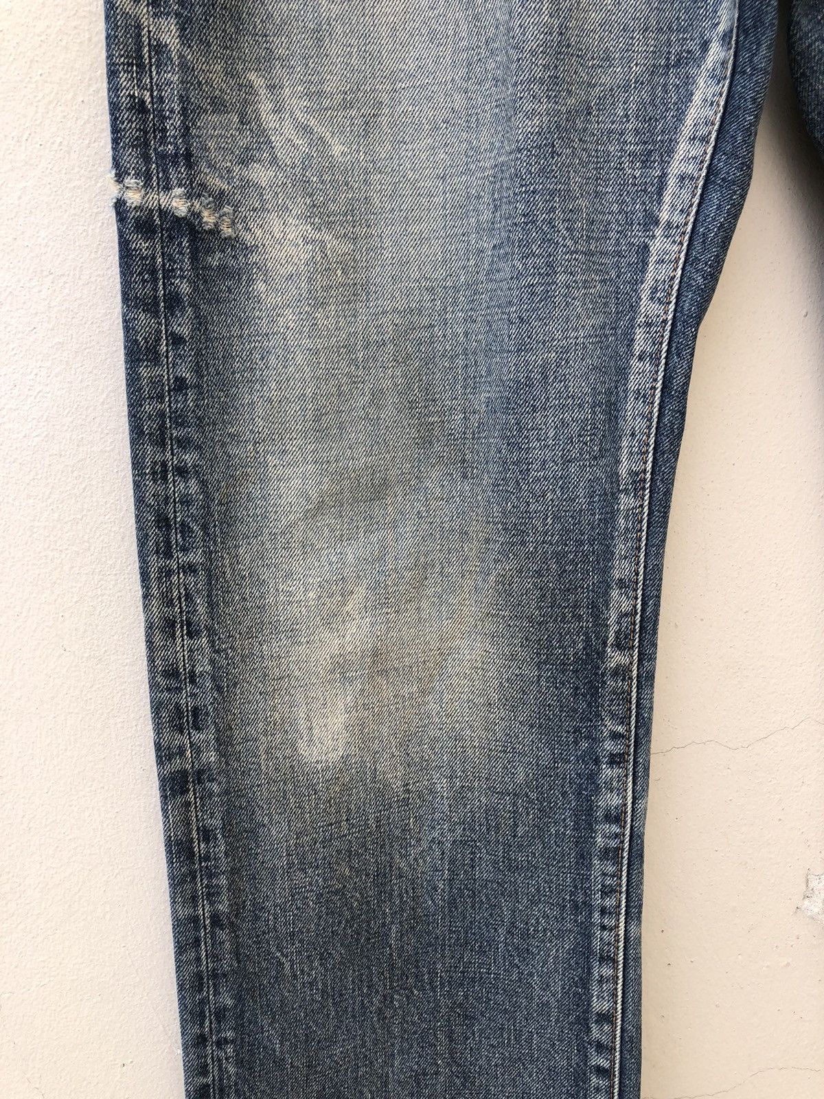Prps Vintage PRPS Distressed Denim Painter Jeans Size US 30 / EU 46 - 8 Thumbnail