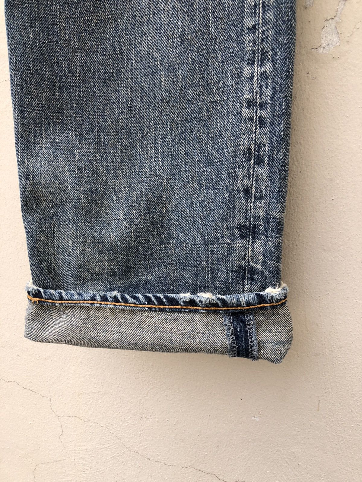 Prps Vintage PRPS Distressed Denim Painter Jeans Size US 30 / EU 46 - 13 Thumbnail