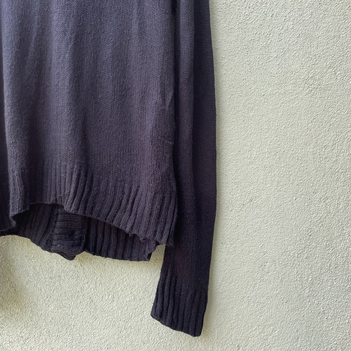 Aran Isles Knitwear Vintage Japanese Brand Button Ups Black Cardigan Knitwear Size US S / EU 44-46 / 1 - 9 Thumbnail