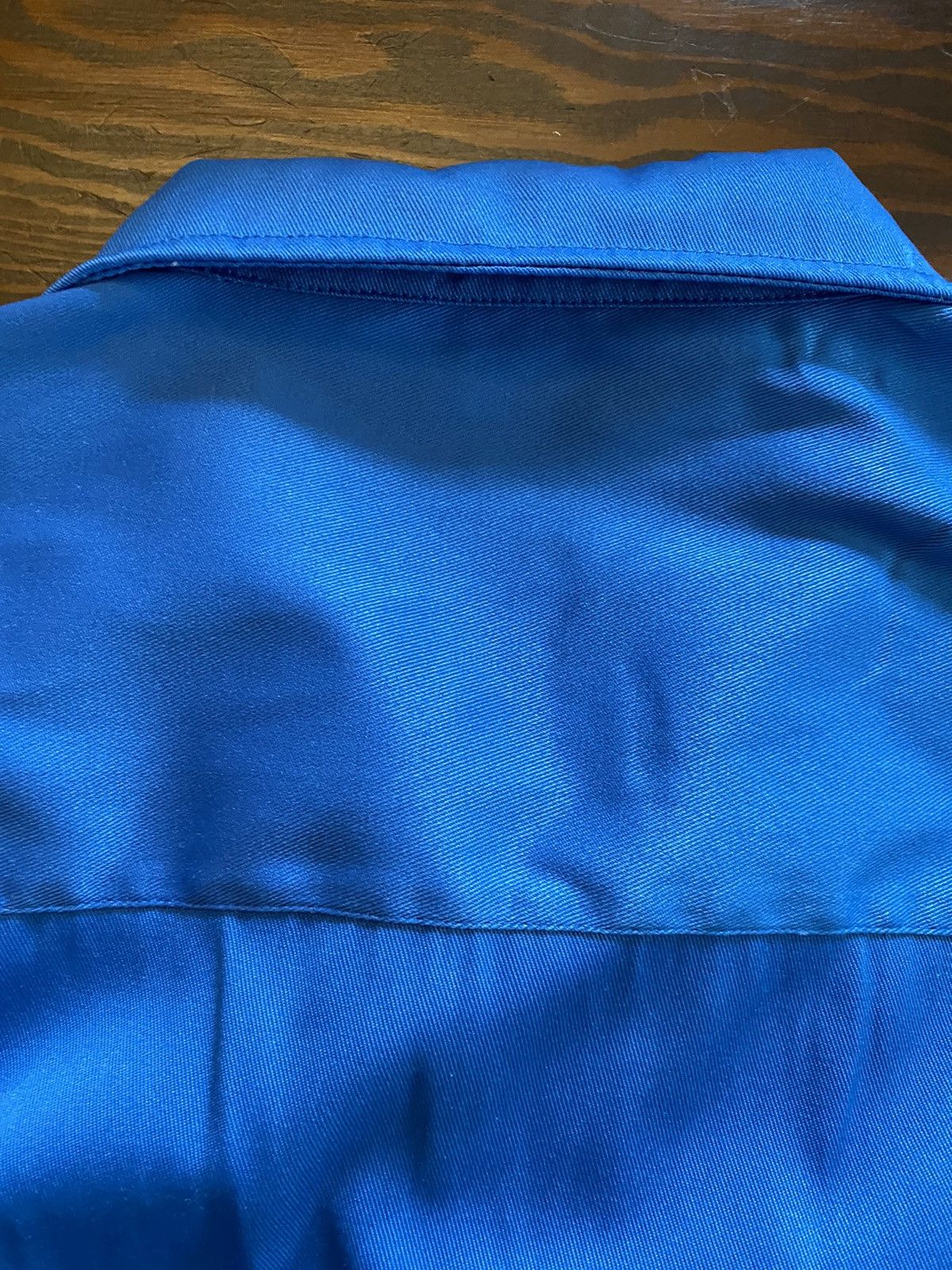 Haband Vintage 90’s Haband Blue Sateen Zip Up Light Jacket Size US L / EU 52-54 / 3 - 8 Thumbnail