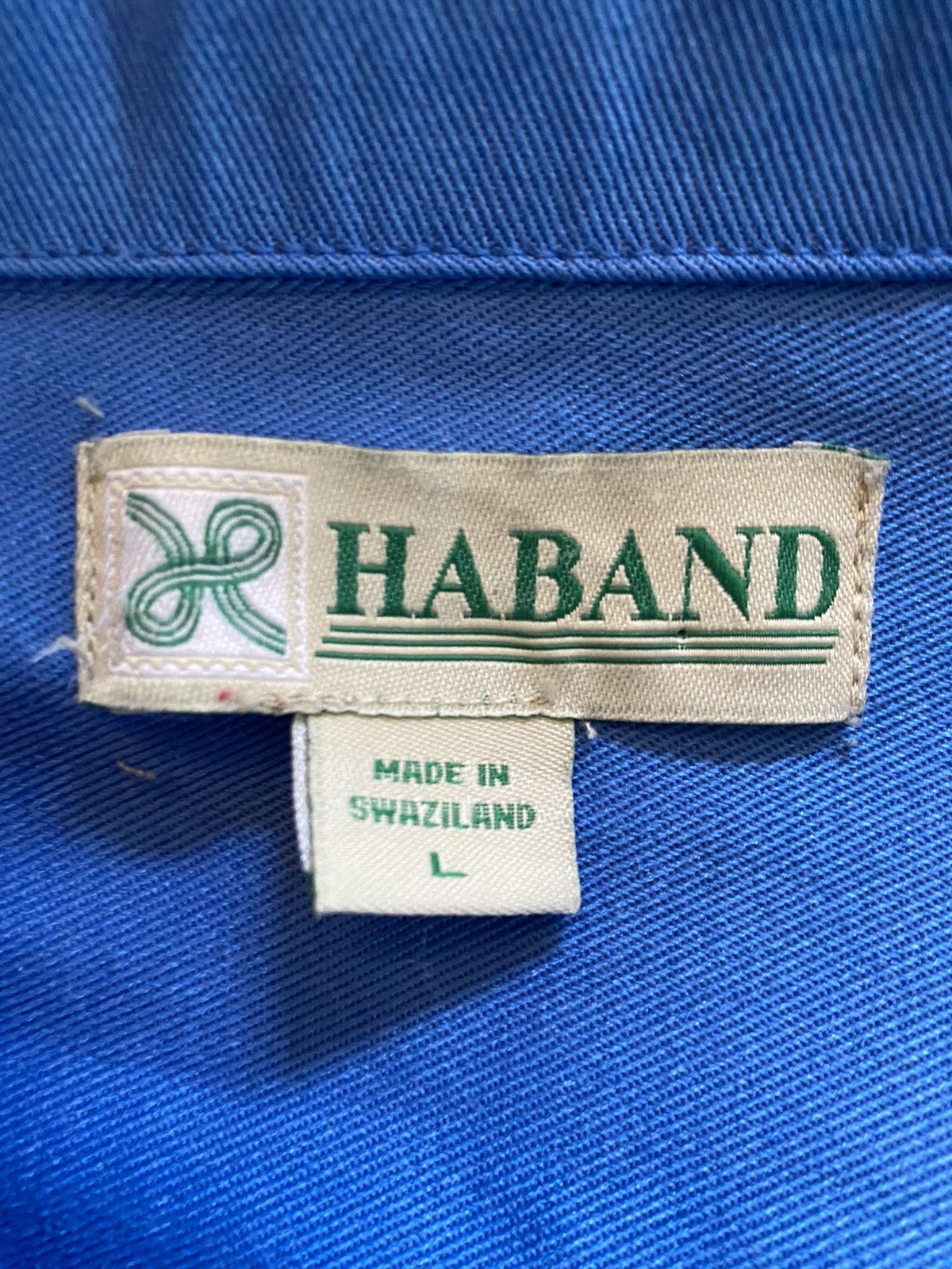 Haband Vintage 90’s Haband Blue Sateen Zip Up Light Jacket Size US L / EU 52-54 / 3 - 2 Thumbnail