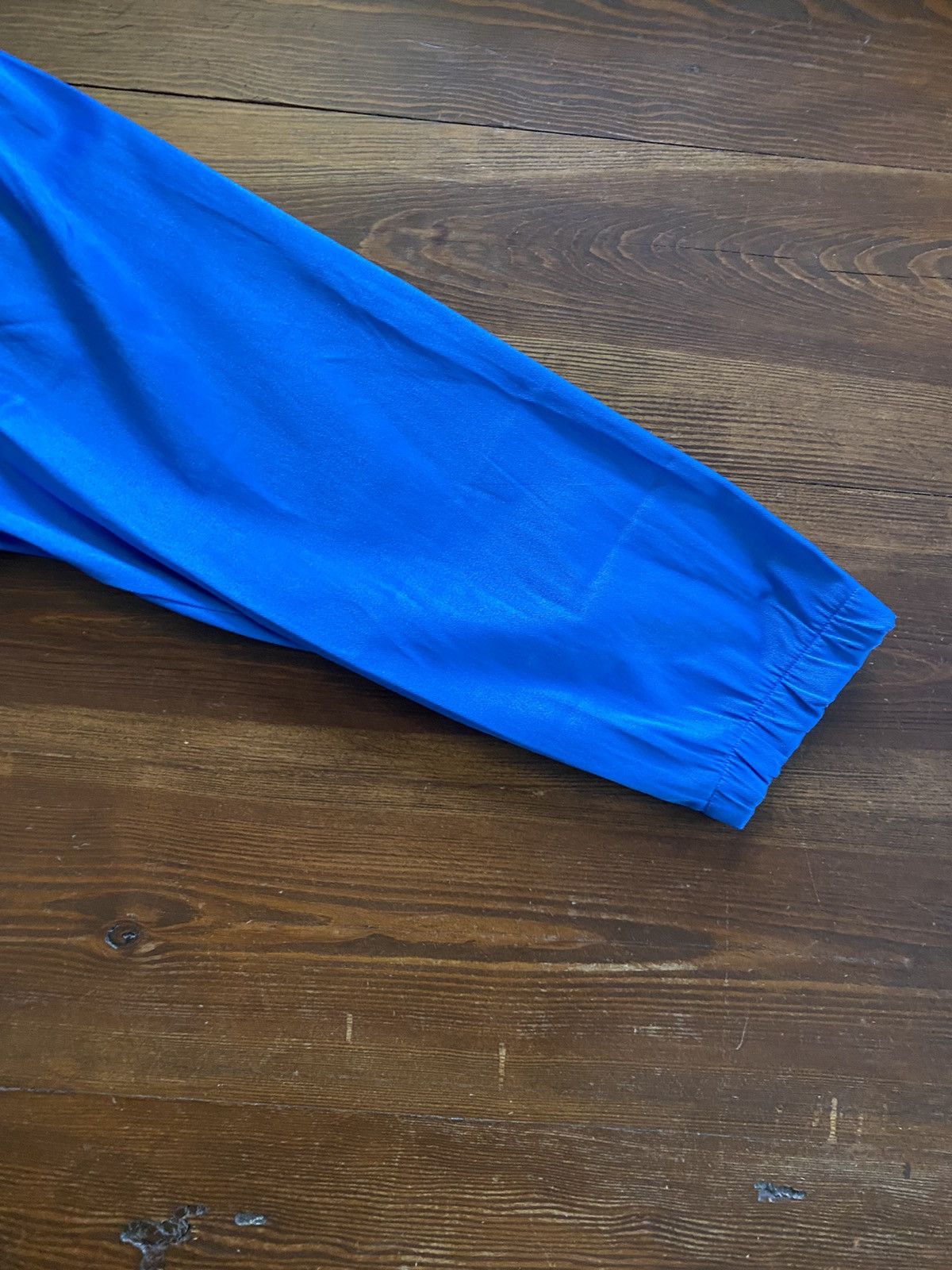 Haband Vintage 90’s Haband Blue Sateen Zip Up Light Jacket Size US L / EU 52-54 / 3 - 9 Thumbnail
