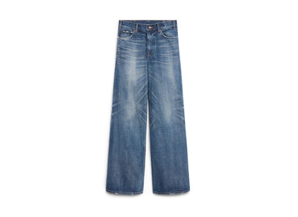 image of Celine O1W1Db10423 Denims Pants In Blue, Men's (Size 31)